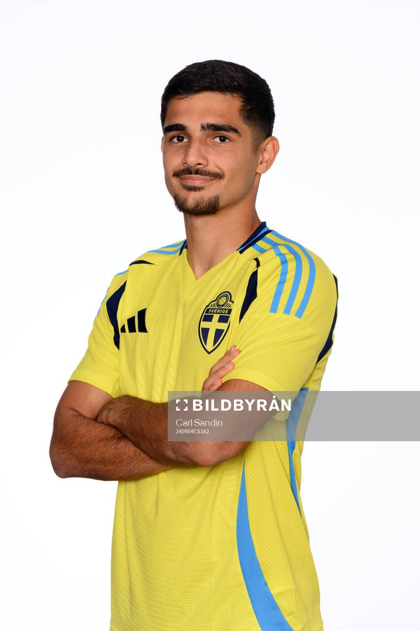 Aimar Sher poses for at portrait
