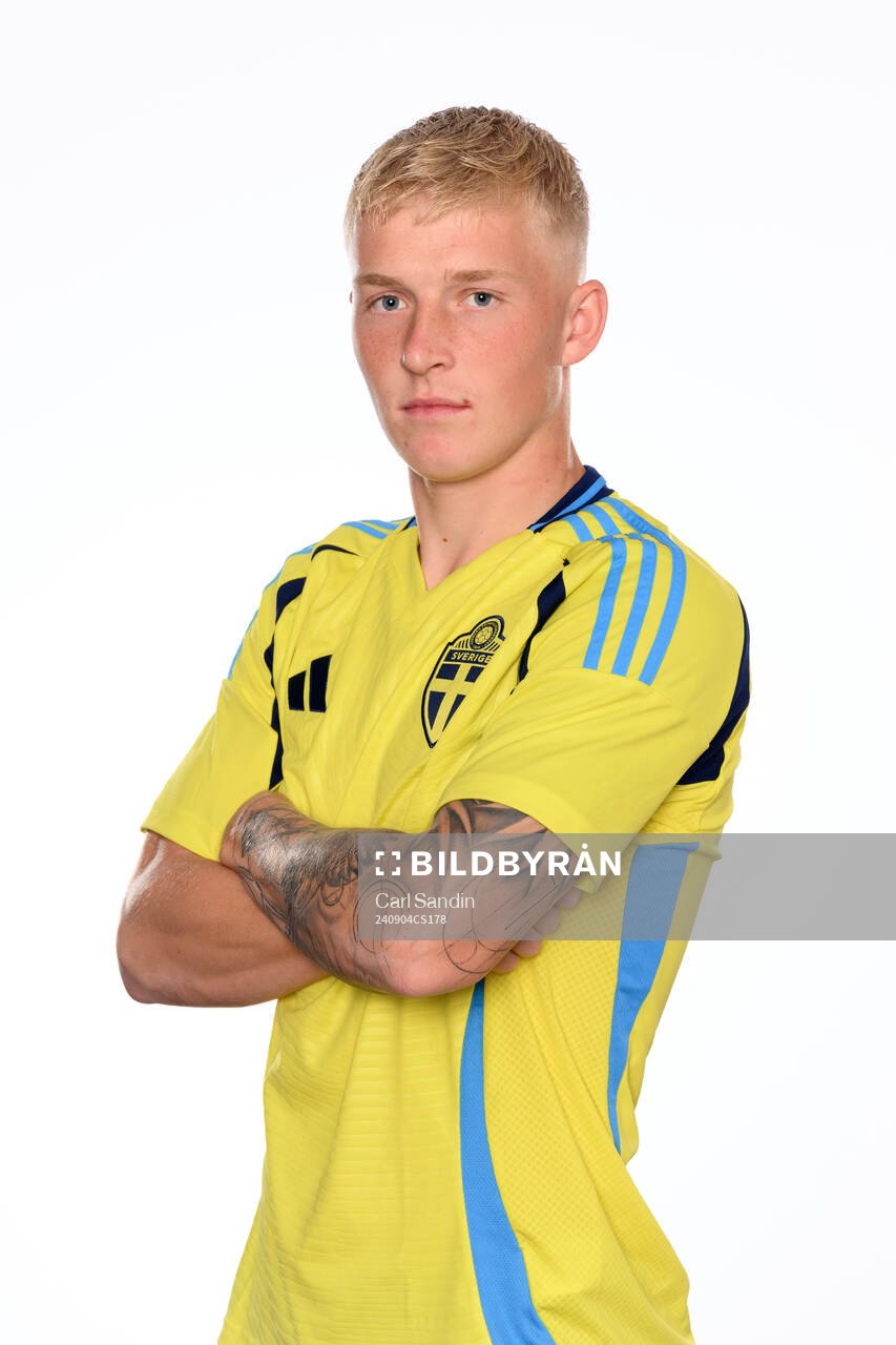 Melker Widell poses for at portrait