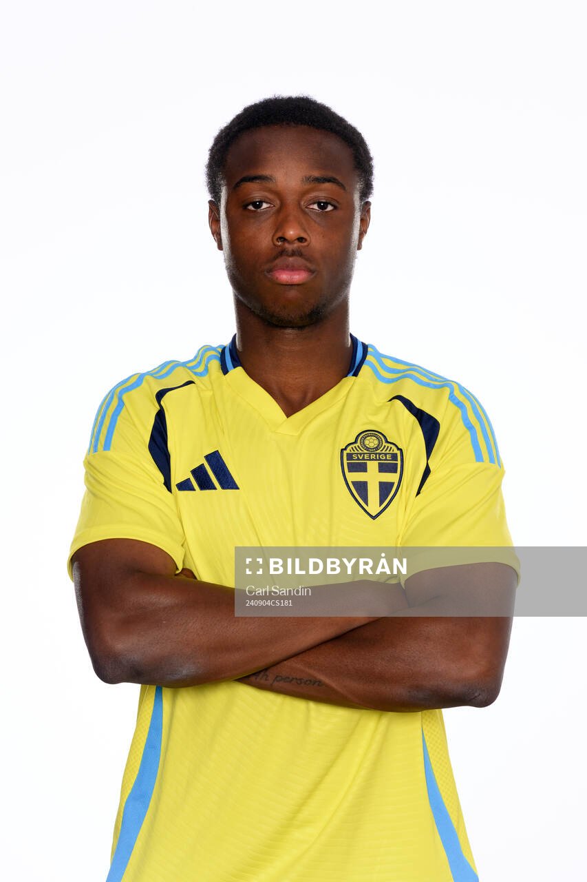 Richie Omorowa poses for at portrait