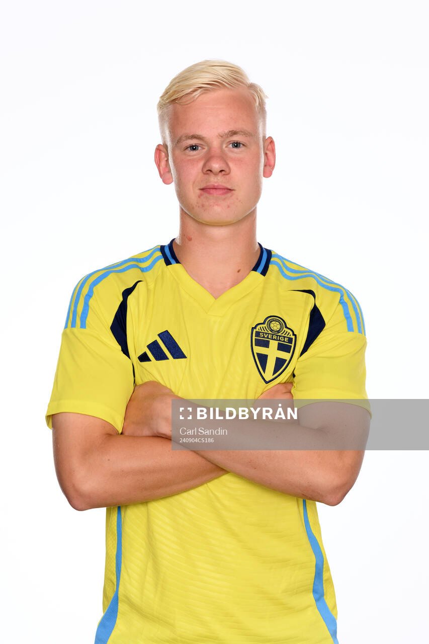 Otto Rosengren poses for at portrait