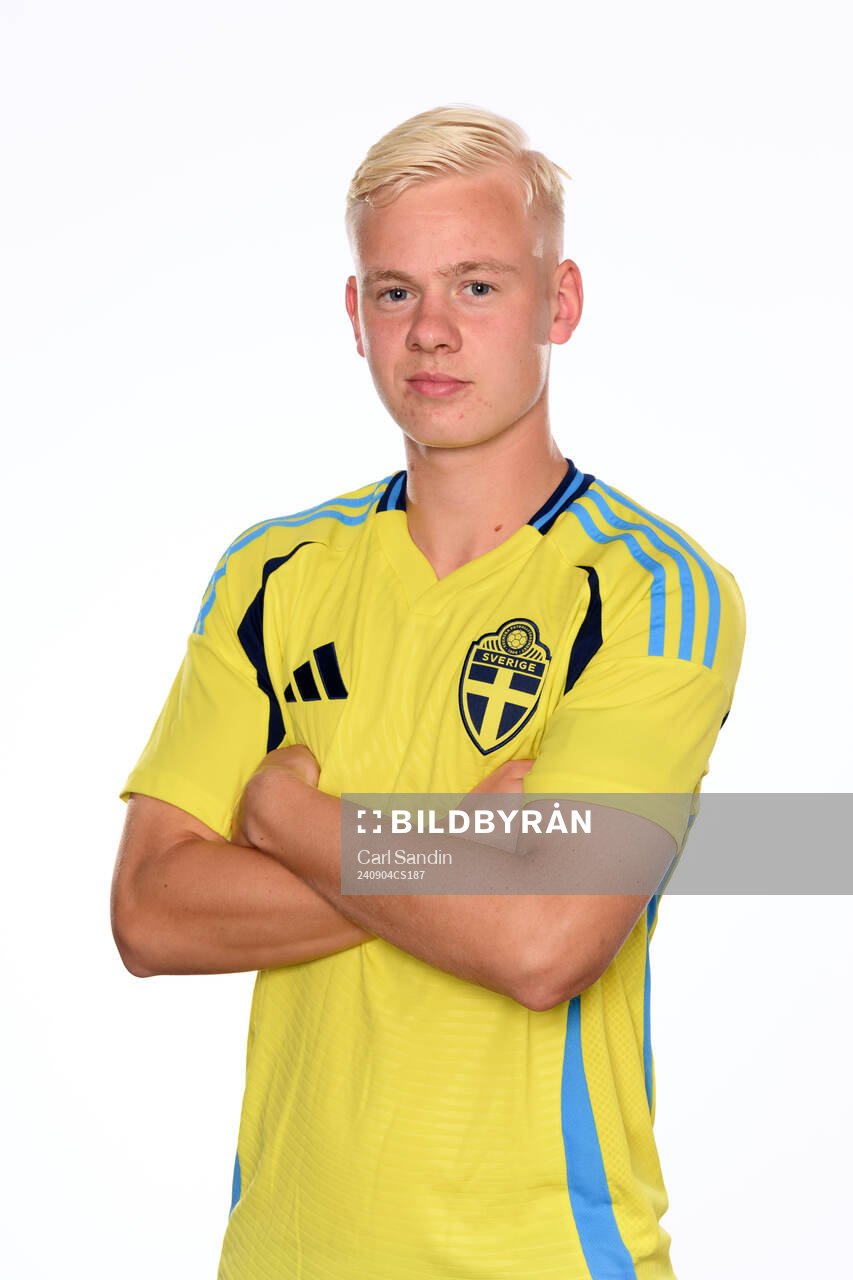 Otto Rosengren poses for at portrait