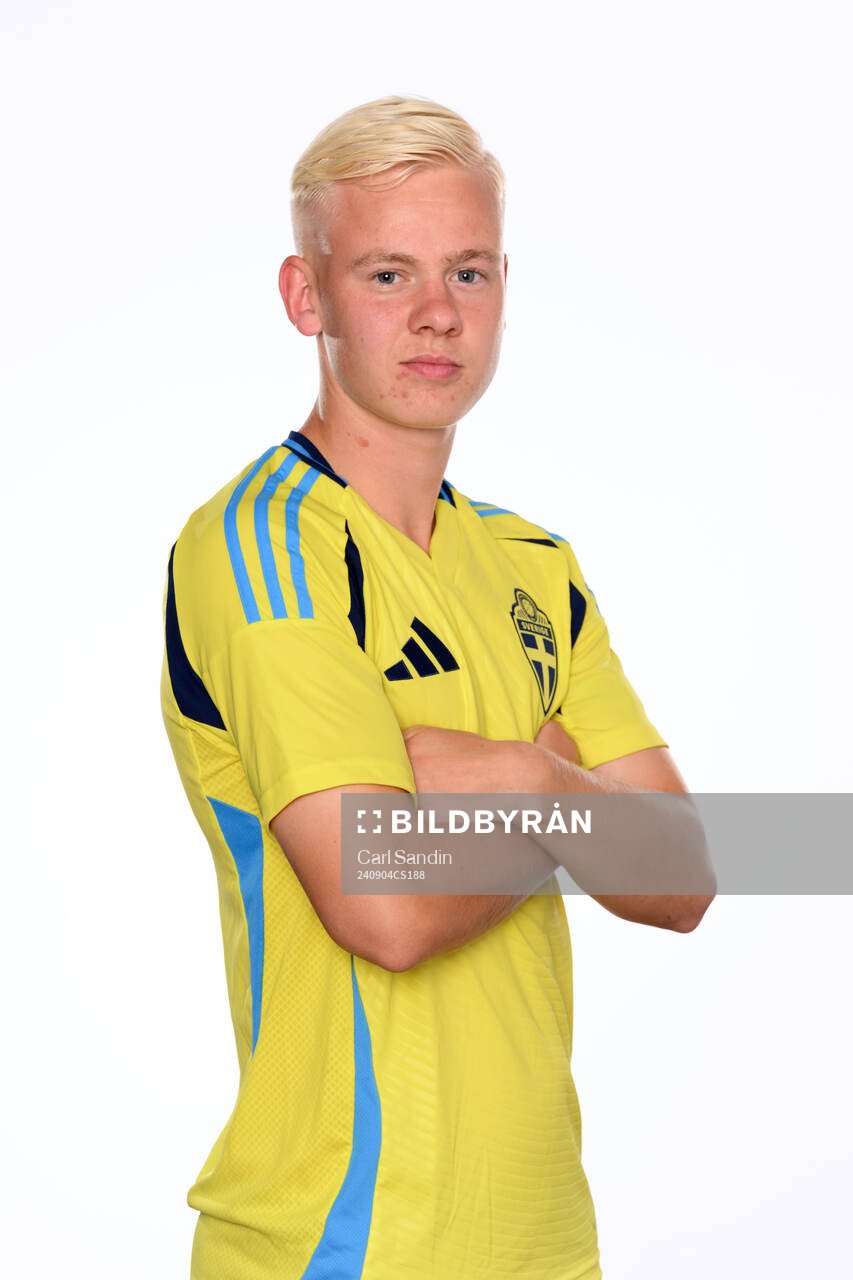 Otto Rosengren poses for at portrait