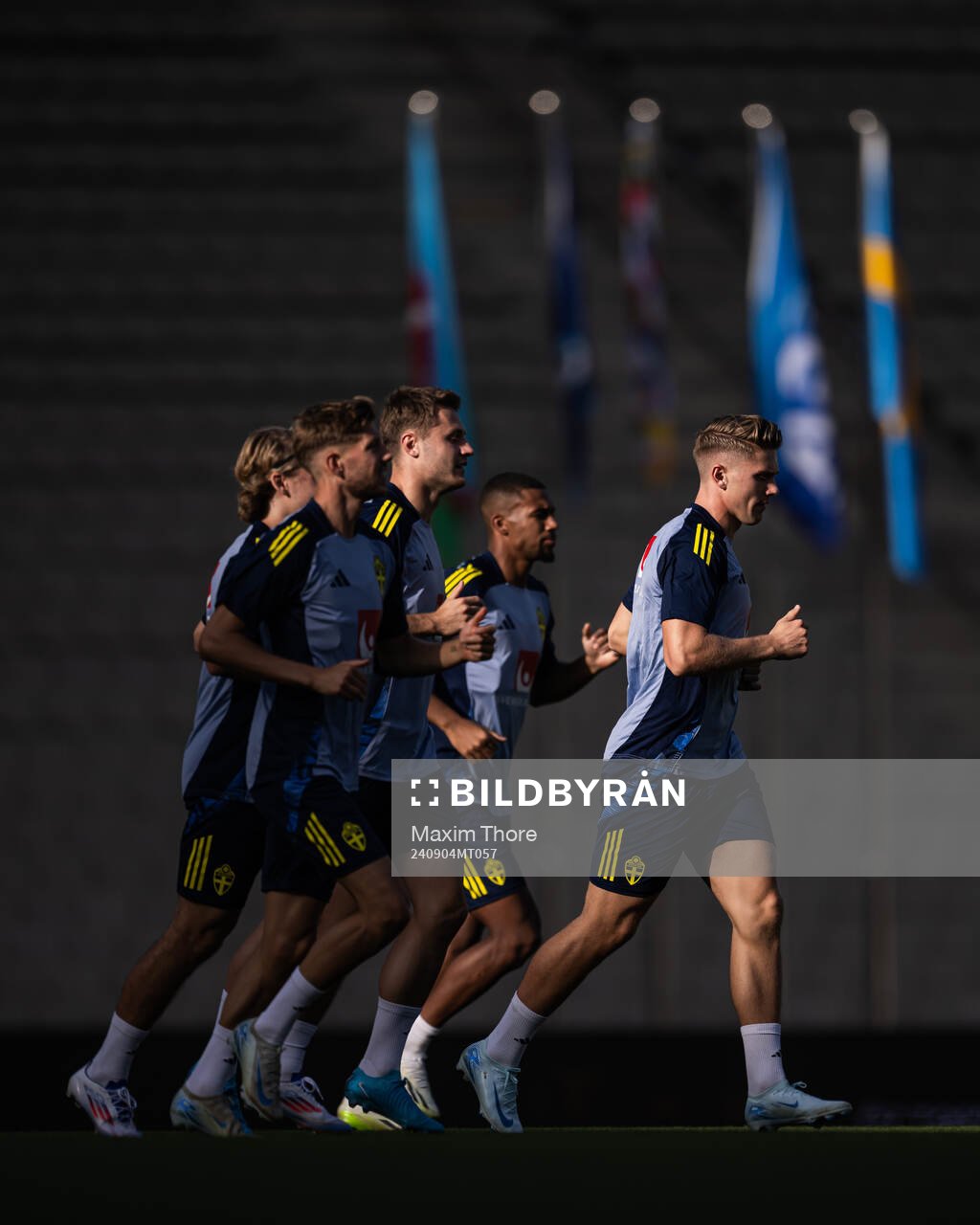 Viktor Gyökeres of the Swedish national football team