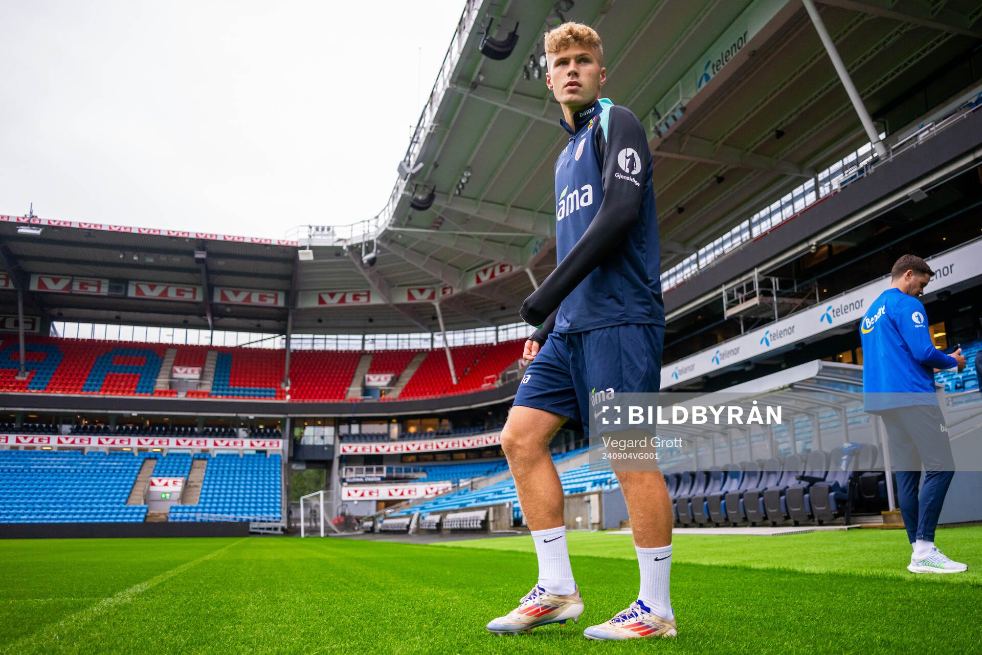 Sindre Walle Egeli of the Norwegian national football team