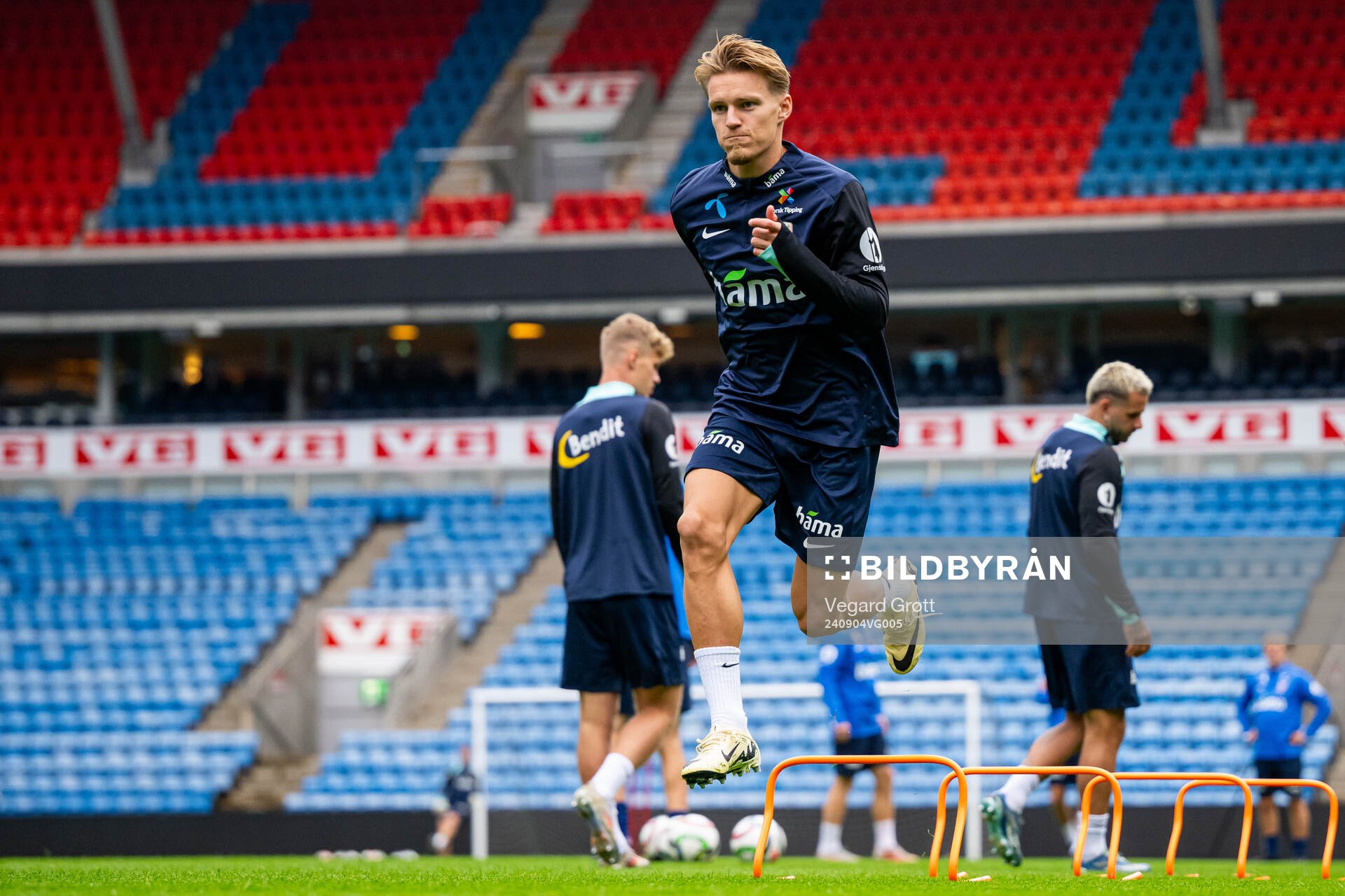 Martin Ødegaard of the Norwegian national football team
