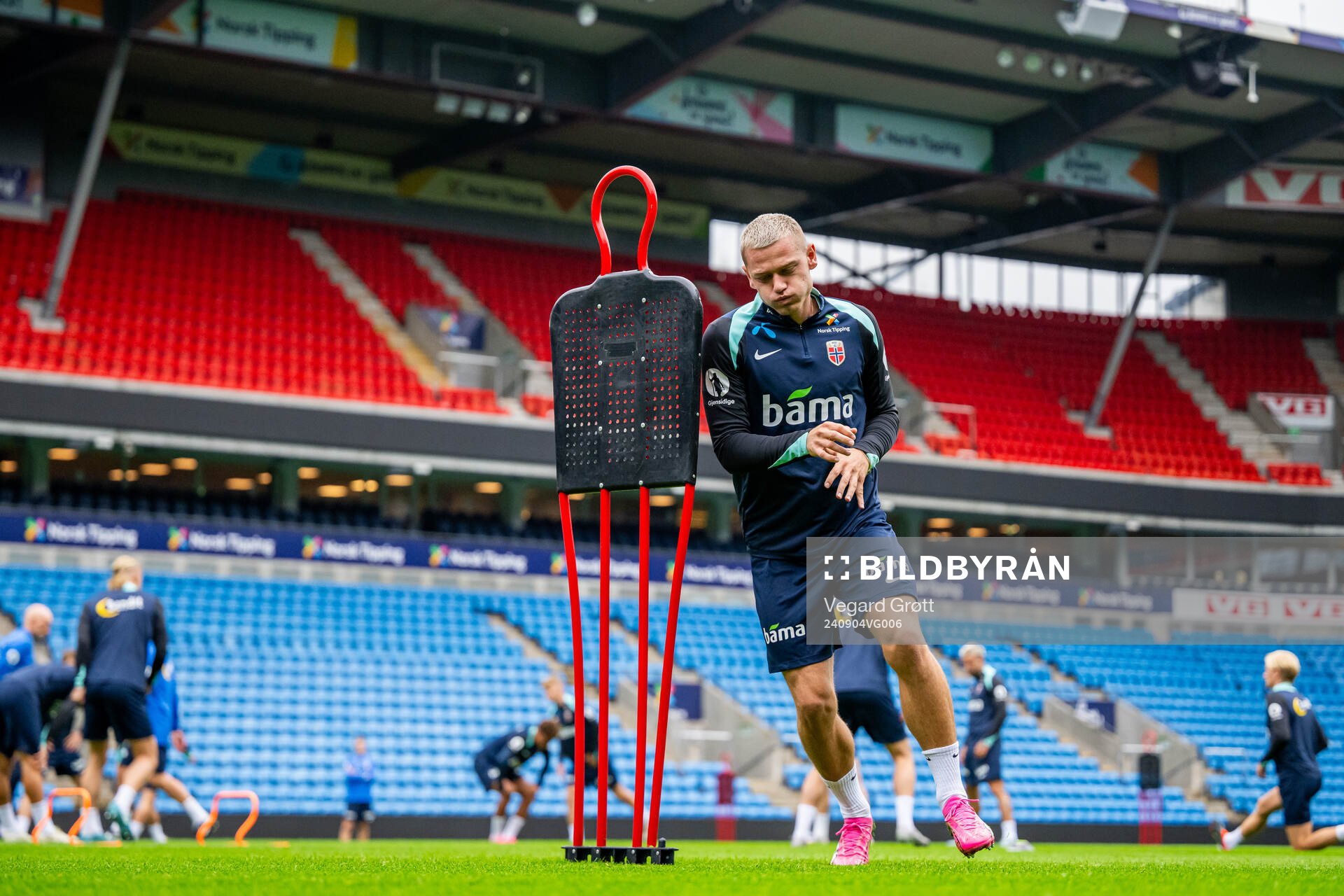 Julian Ryerson of the Norwegian national football team