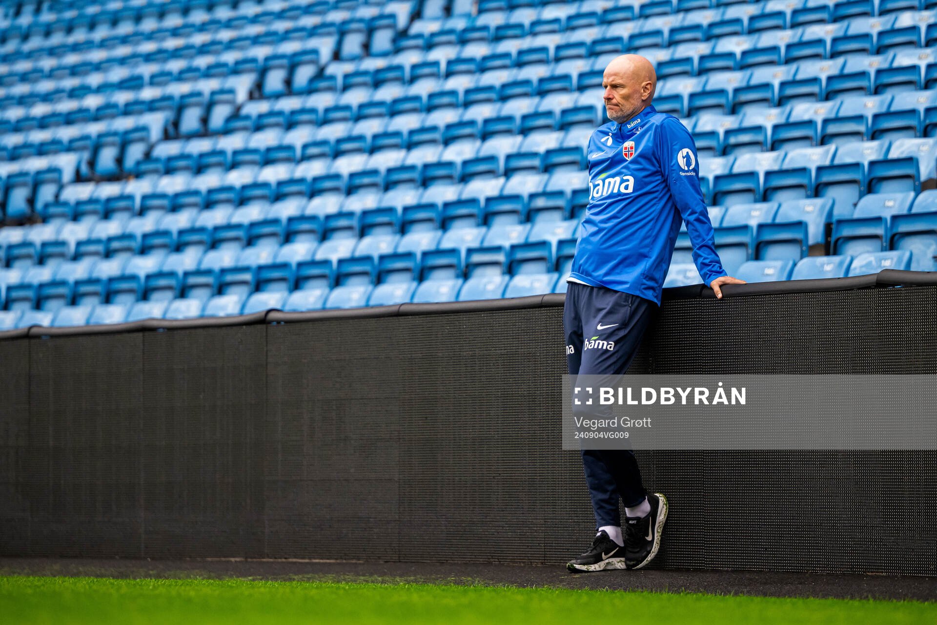 Ståle Solbakken, head coach of the Norwegian national