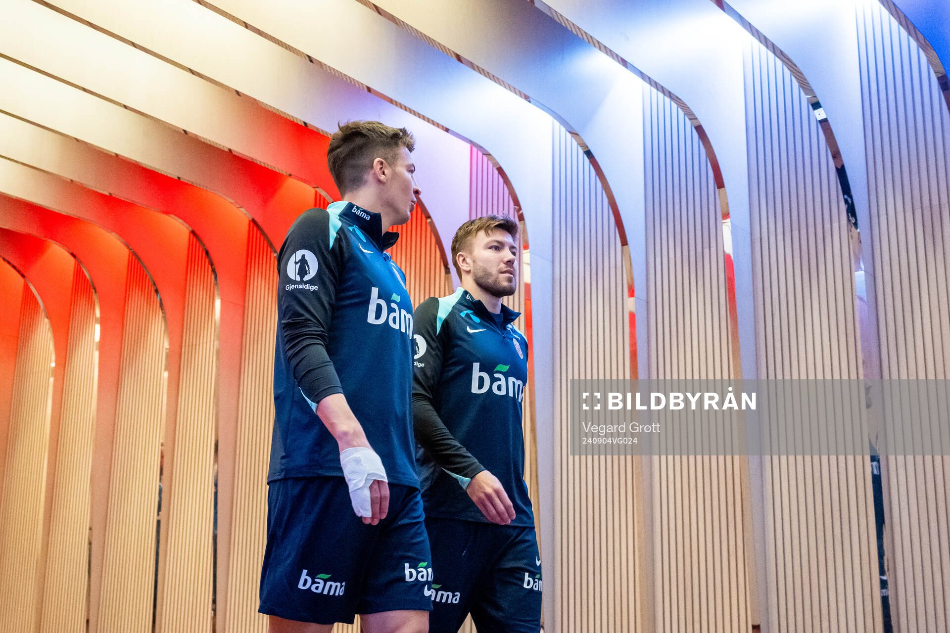 Jostein Gundersen and Fredrik André Bjørkan of the