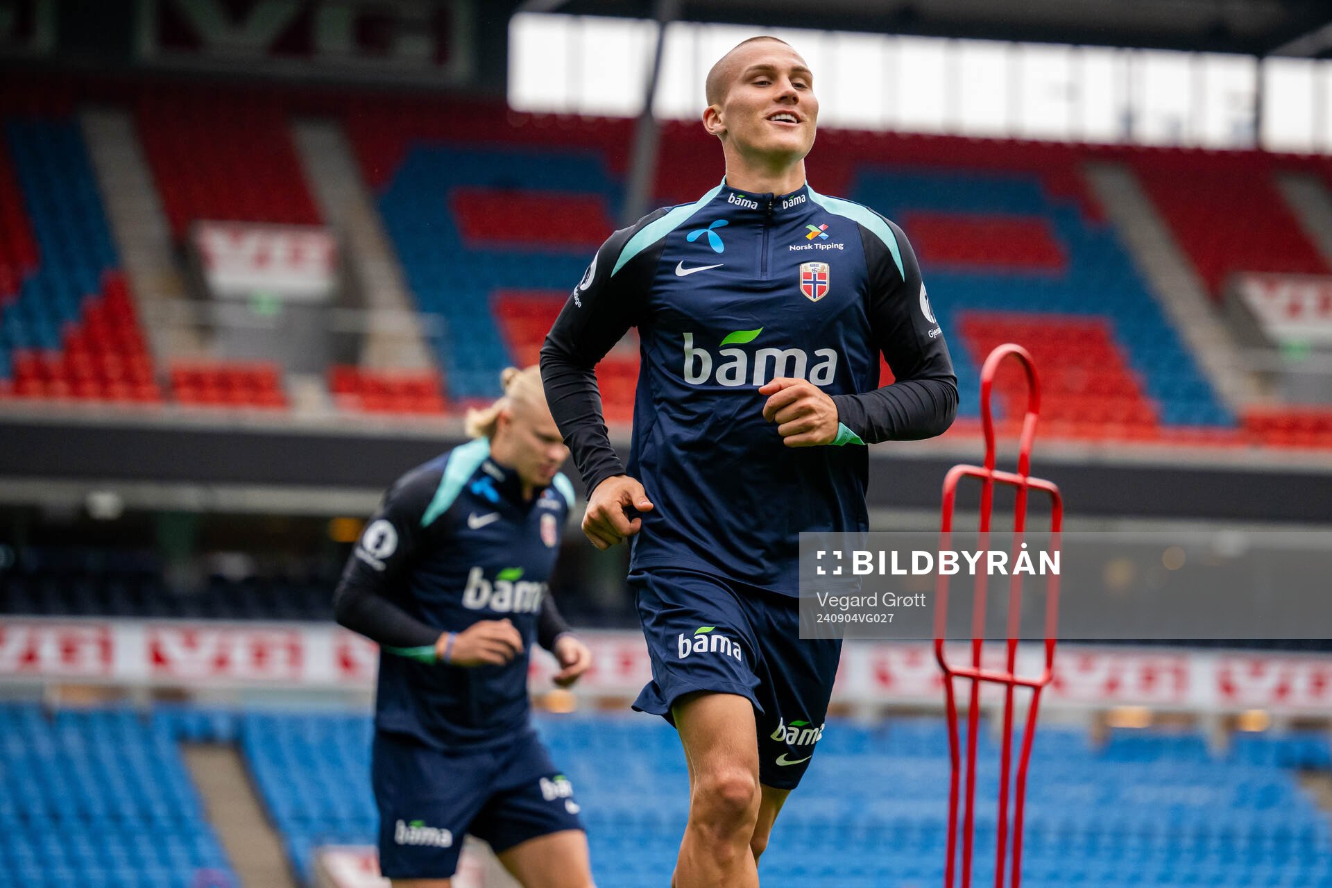 Leo Skiri Østigård of the Norwegian national football team