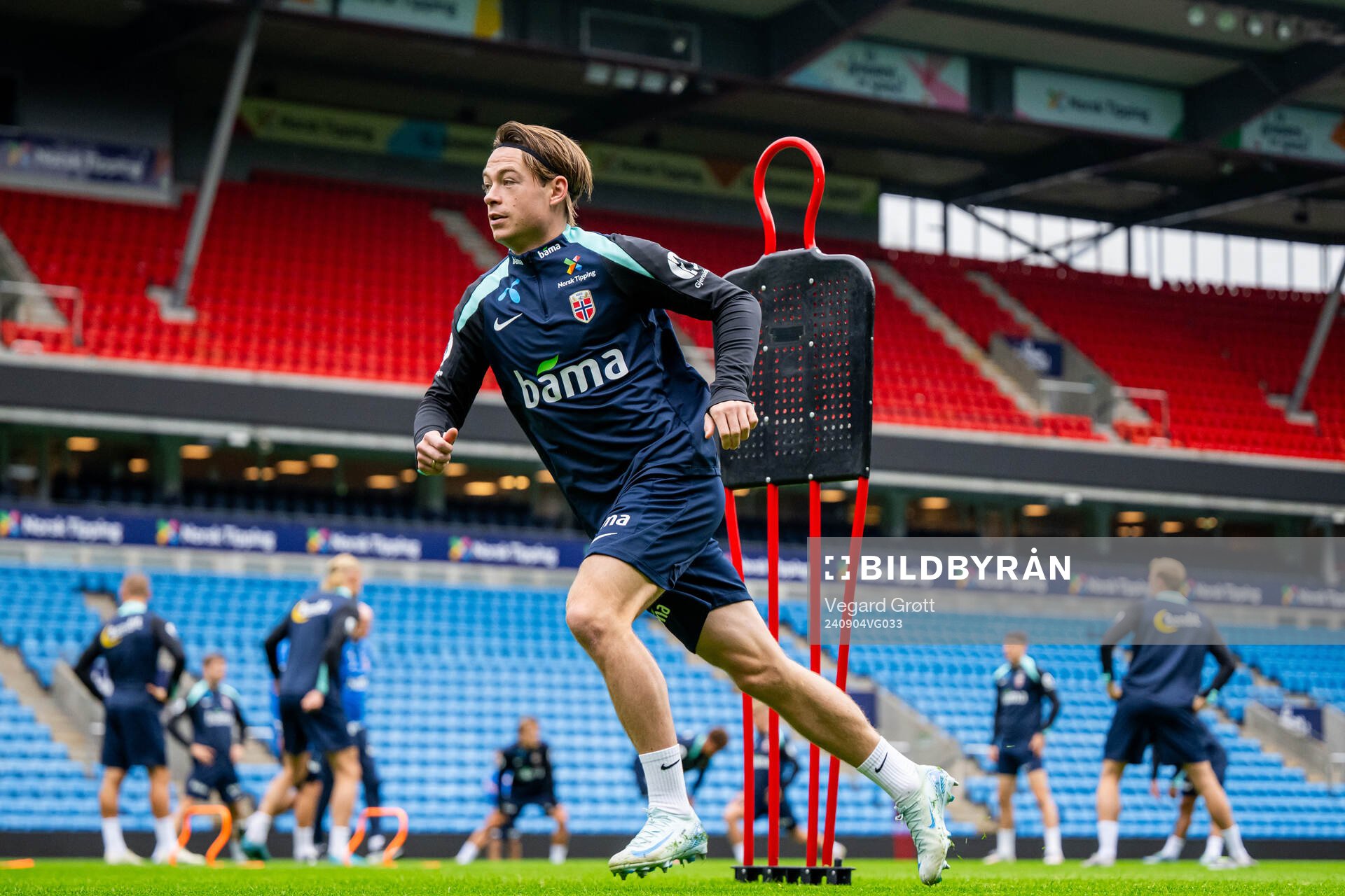 Patrick Berg of the Norwegian national football team