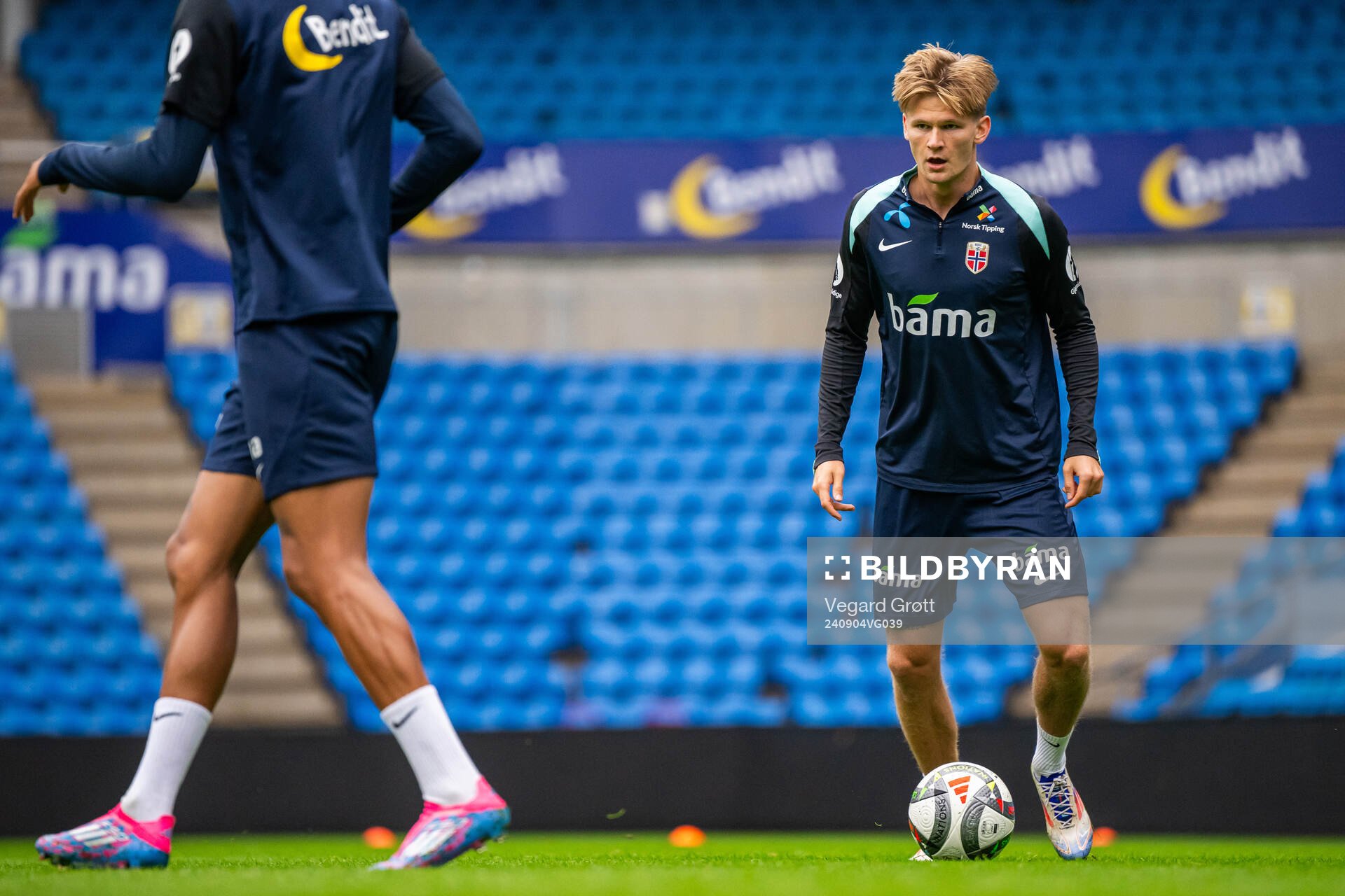 David Møller Wolfe of the Norwegian national football team