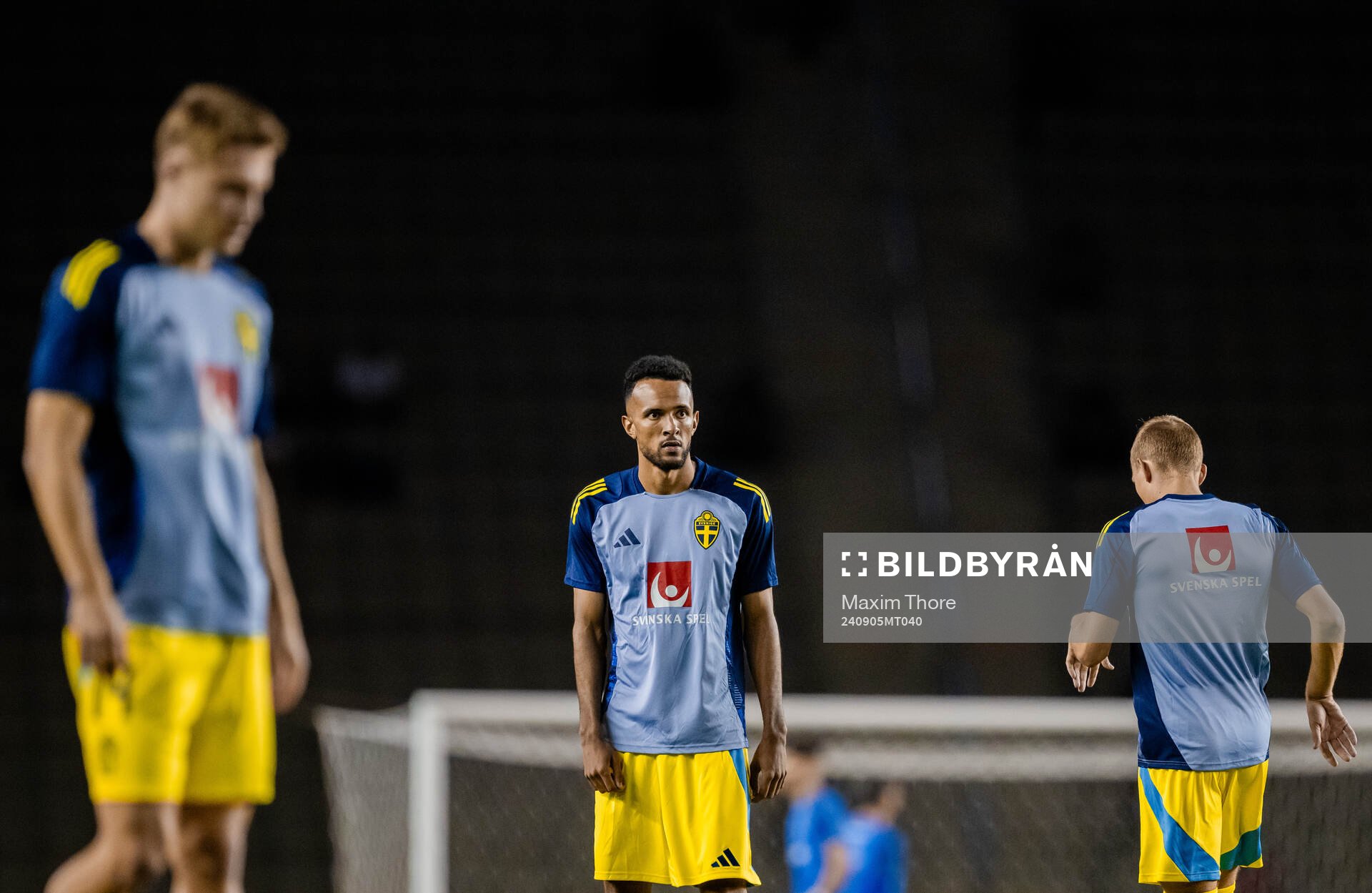 Alex Douglas of Sweden ahead of the Nations League football match between Azerbaijan and Sweden on September 5, 2024 in Baku. 