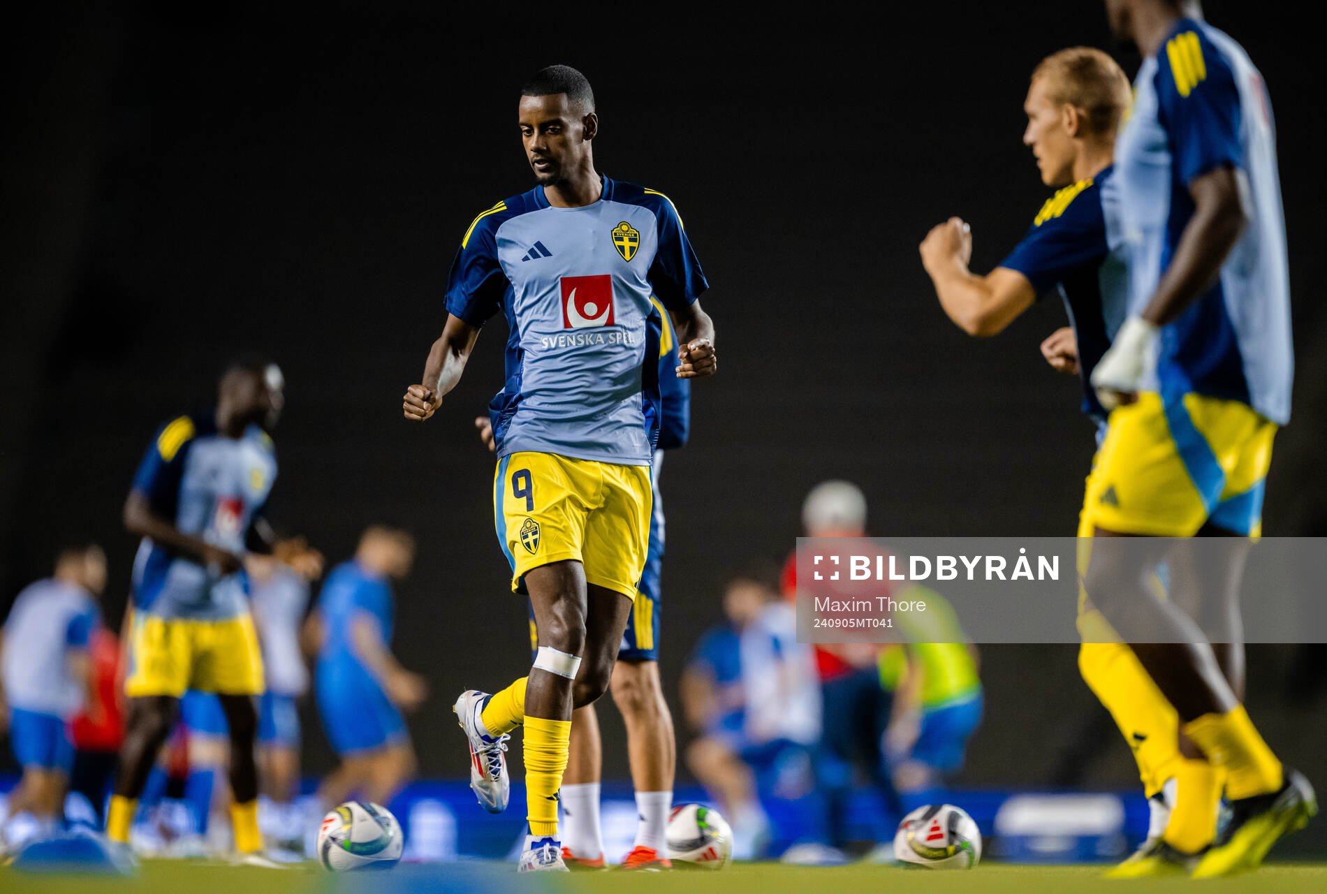 Alexander Isak of Sweden