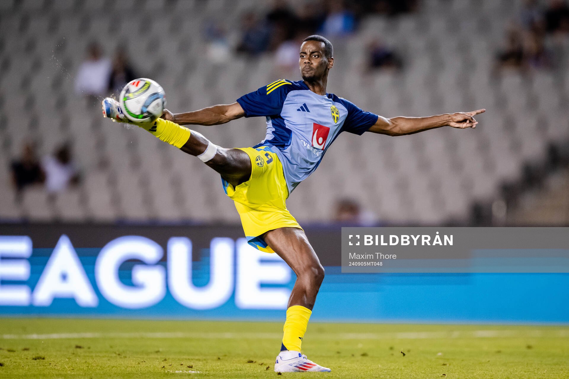 Alexander Isak of Sweden