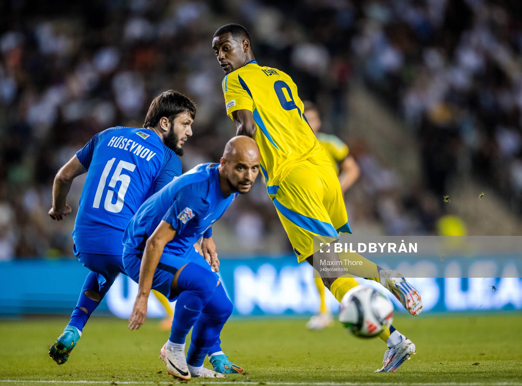 Alexander Isak of Sweden