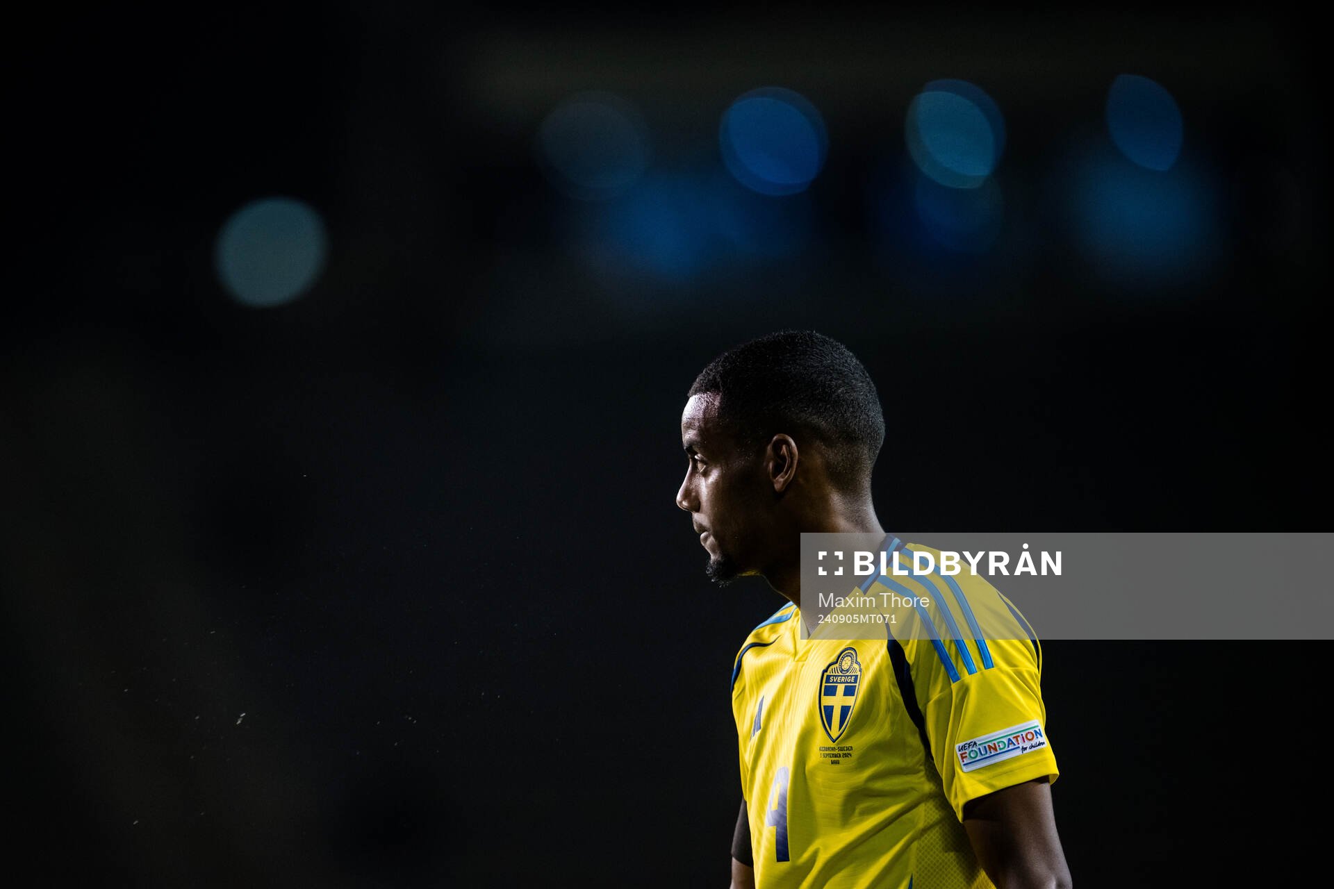 Alexander Isak of Sweden
