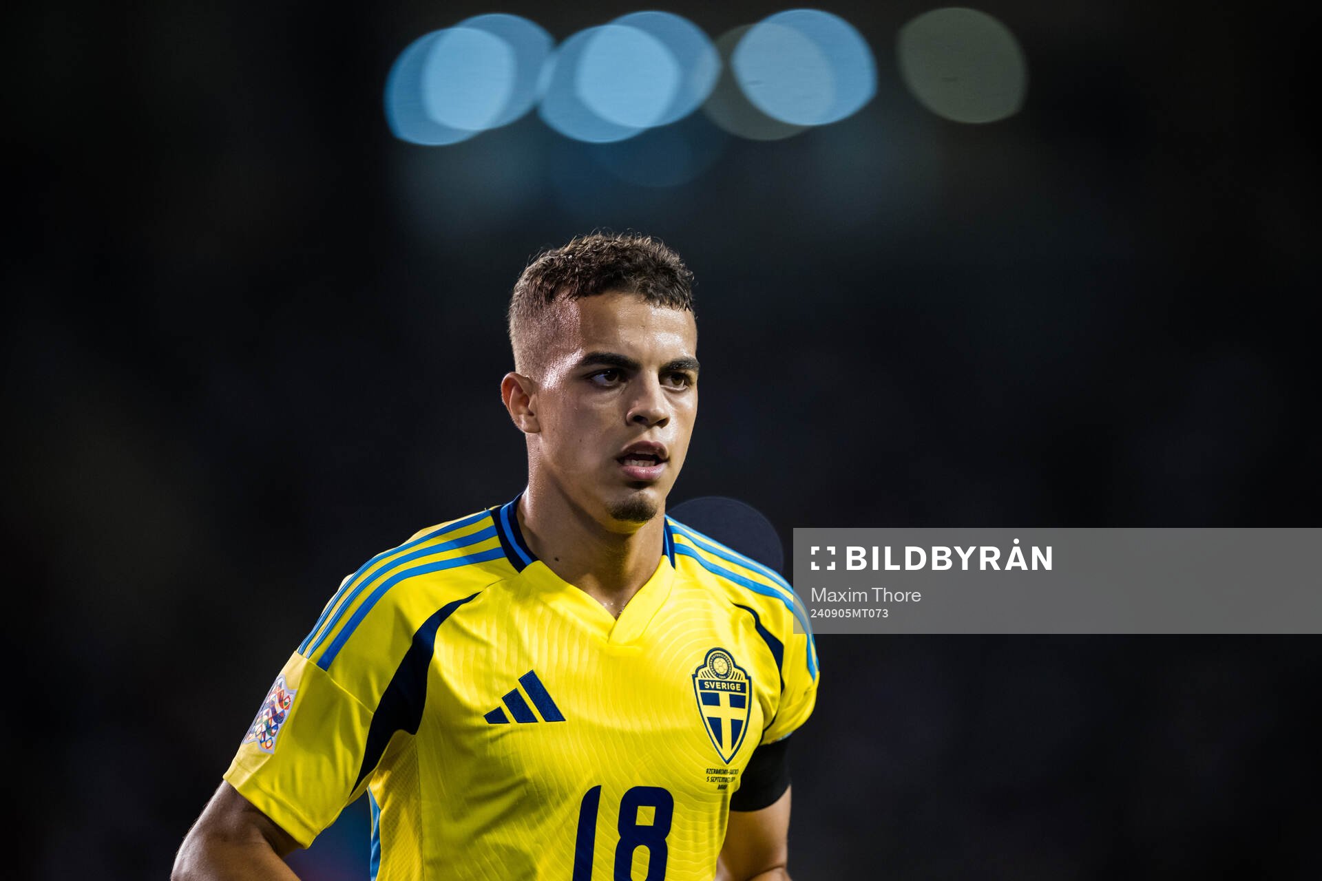 Yasin Ayari of Sweden