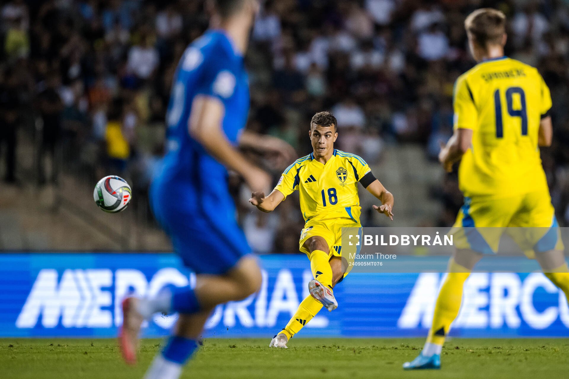 Yasin Ayari of Sweden