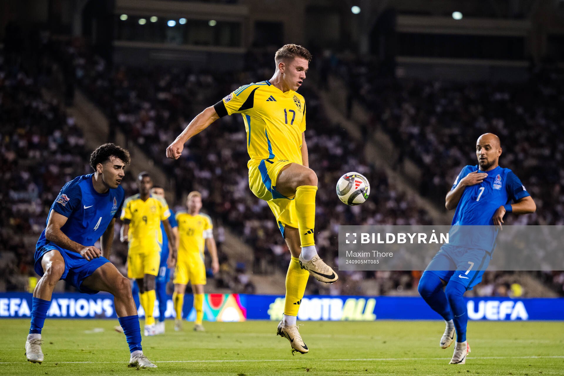 Viktor Gyökeres of Sweden
