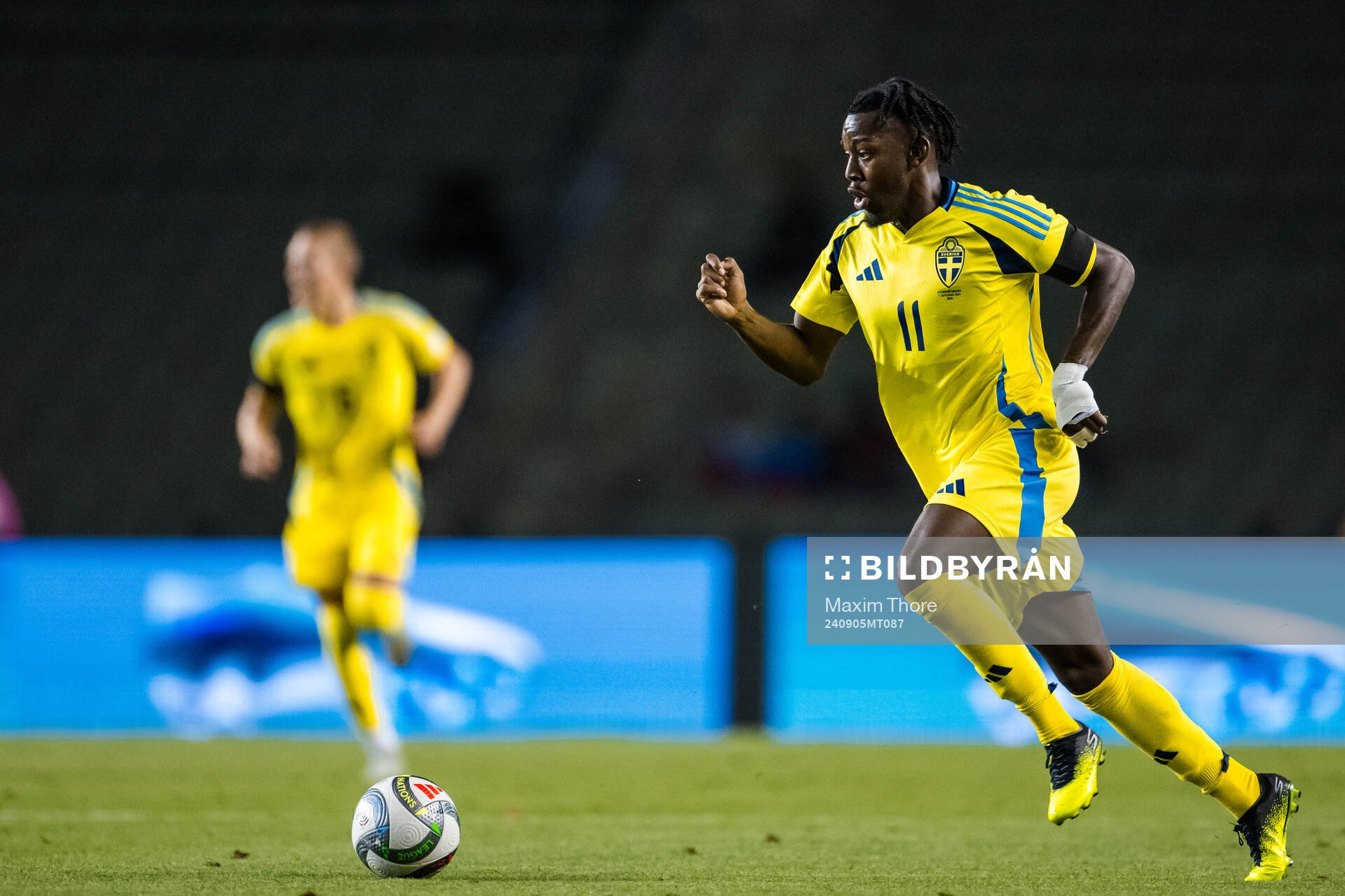 Anthony Elanga of Sweden