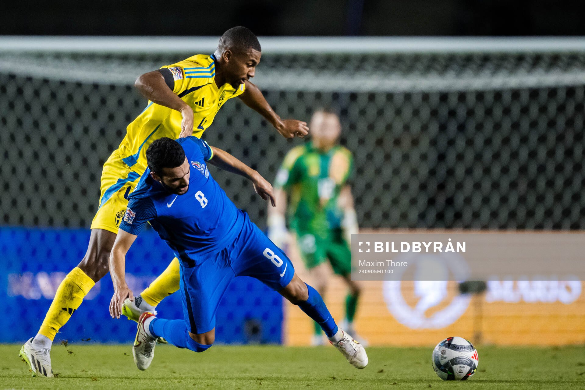 Isak Hien of Sweden and Anton Krivotsyuk of Azerbaijan