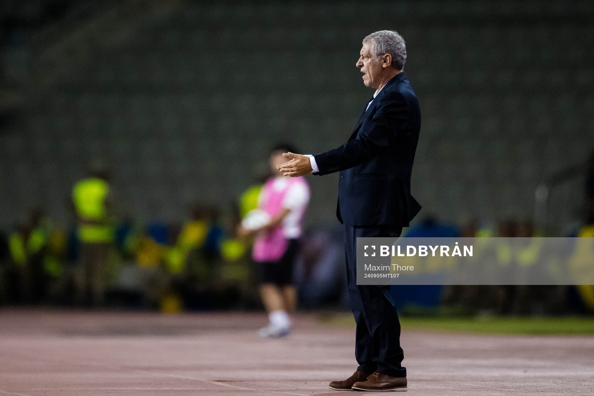 Head coach  Giovanni de Biasi of Azerbaijan