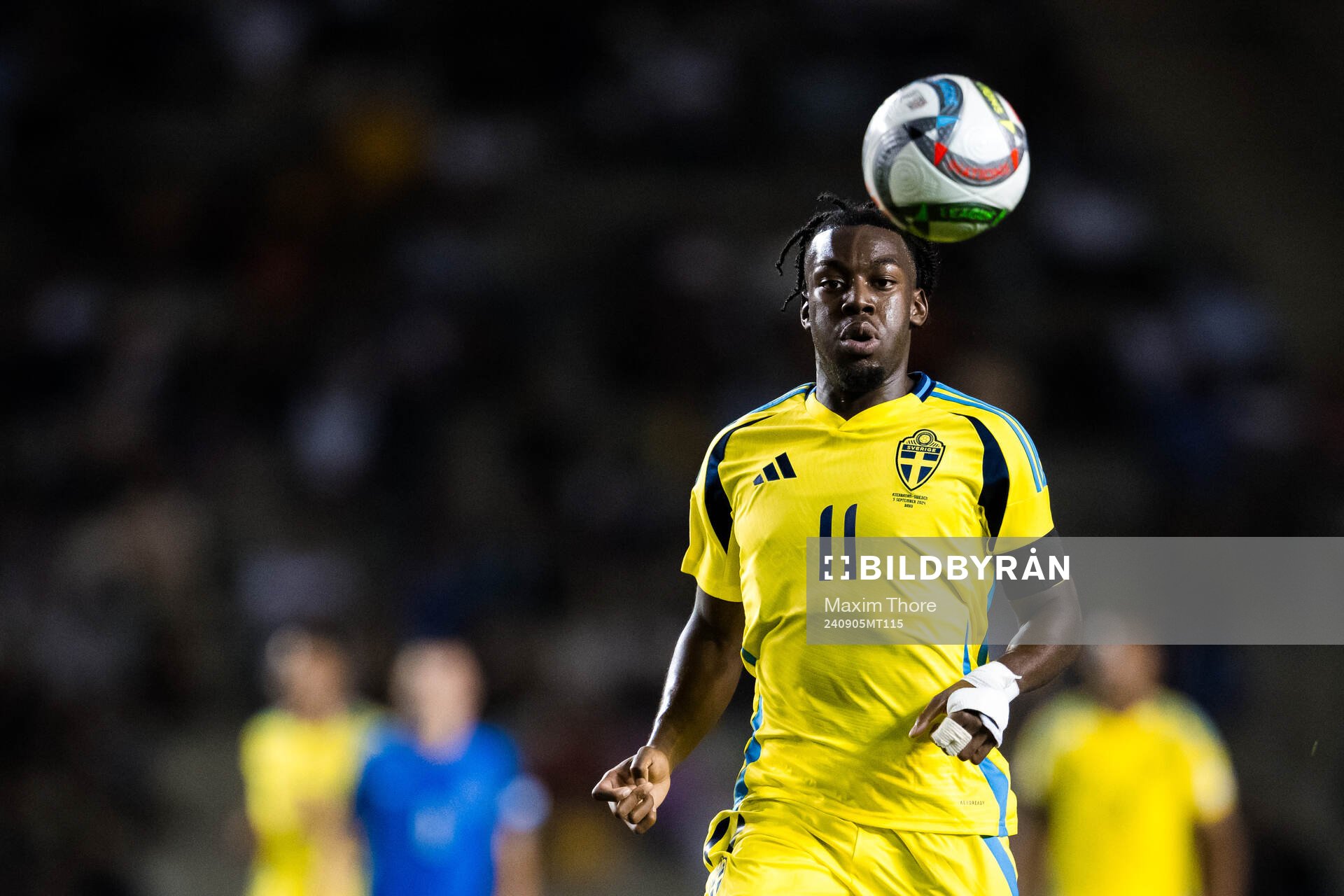 Anthony Elanga of Sweden