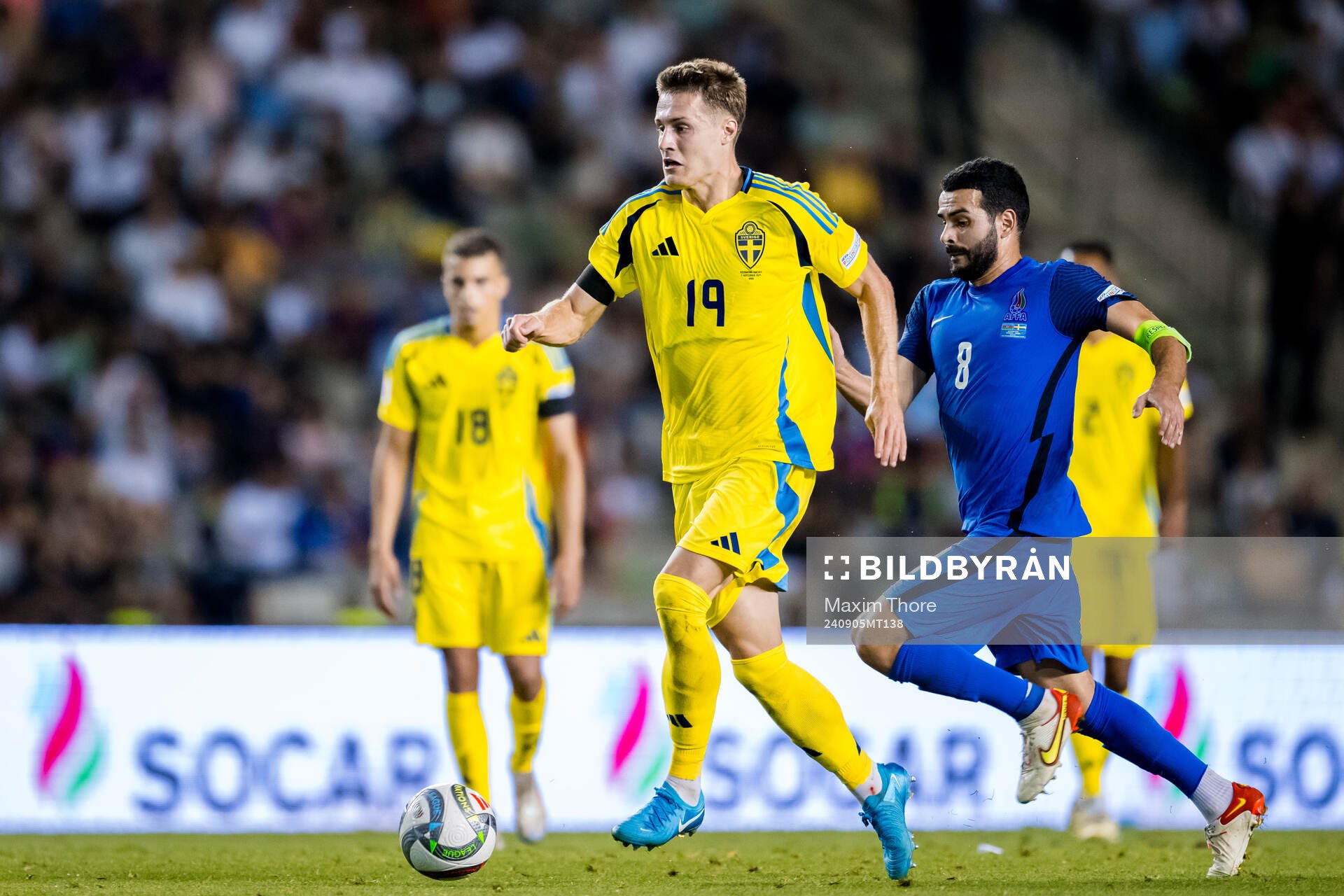 Mattias Svanberg of Sweden and Anton Krivotsyuk of