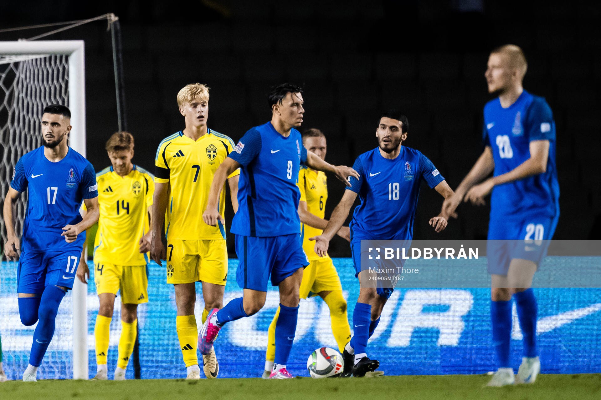 Ramil Sheydaev, Jeyhun Nuriyev and Joshgun Diniyev of