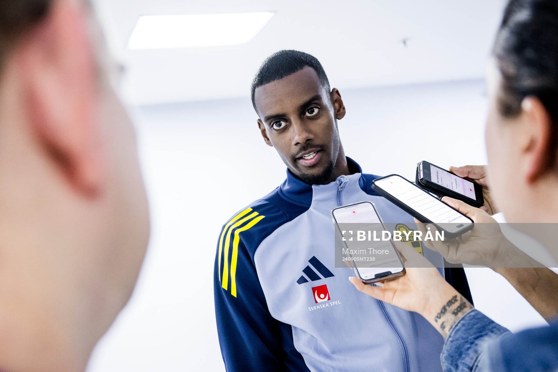 Alexander Isak of Sweden