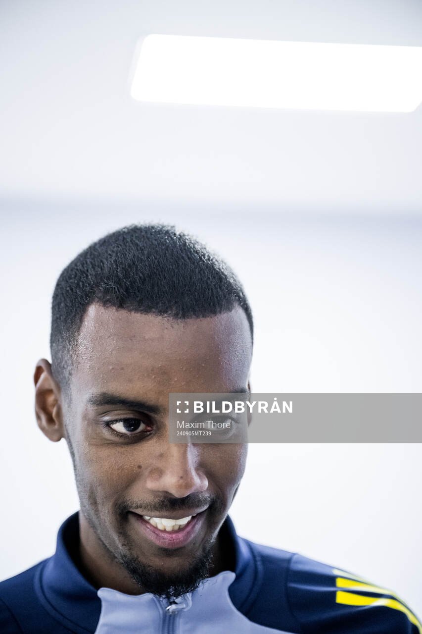 Alexander Isak of Sweden