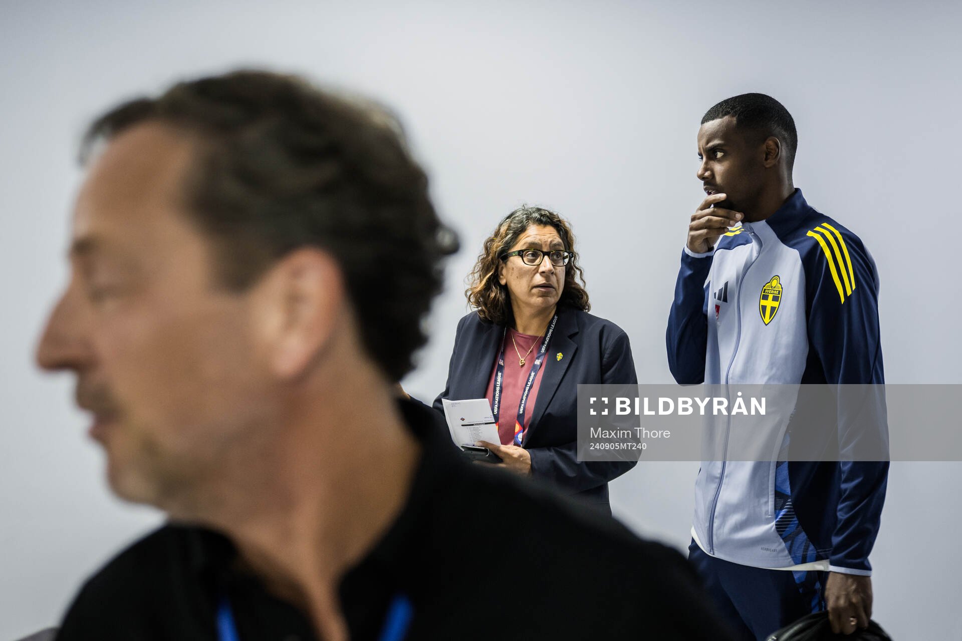 Alexander Isak of Sweden