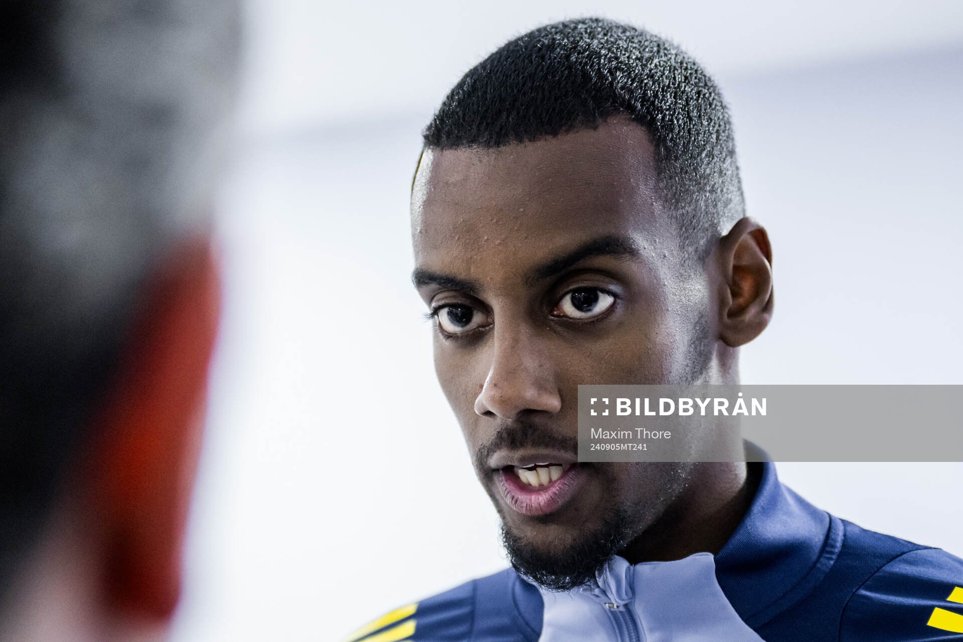 Alexander Isak of Sweden