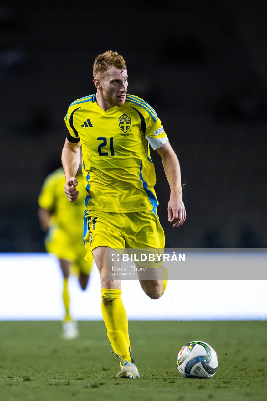 Dejan Kulusevski of Sweden