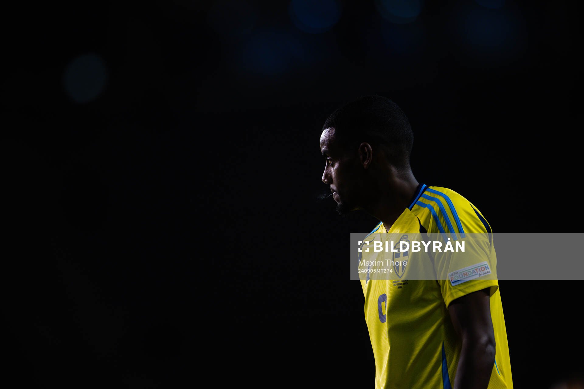 Alexander Isak of Sweden