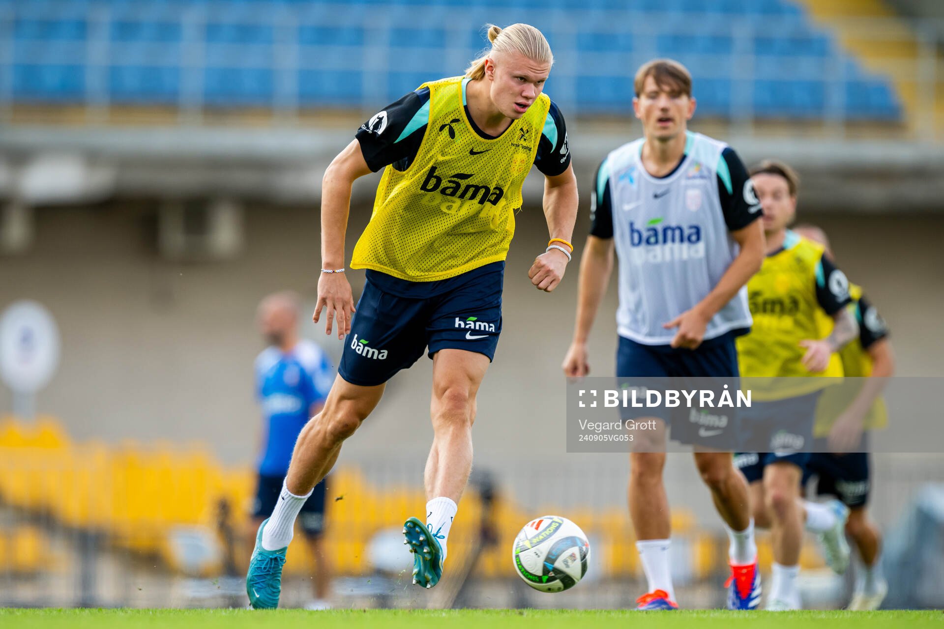 Erling Braut Haaland of the Norwegian national football team
