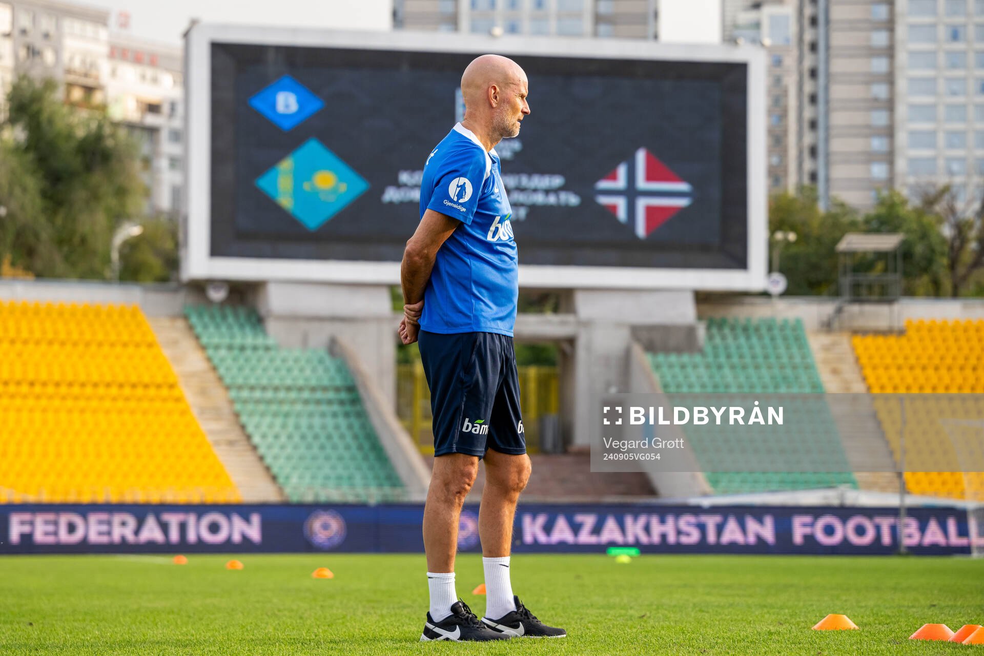 Ståle Solbakken, head coach of the Norwegian national