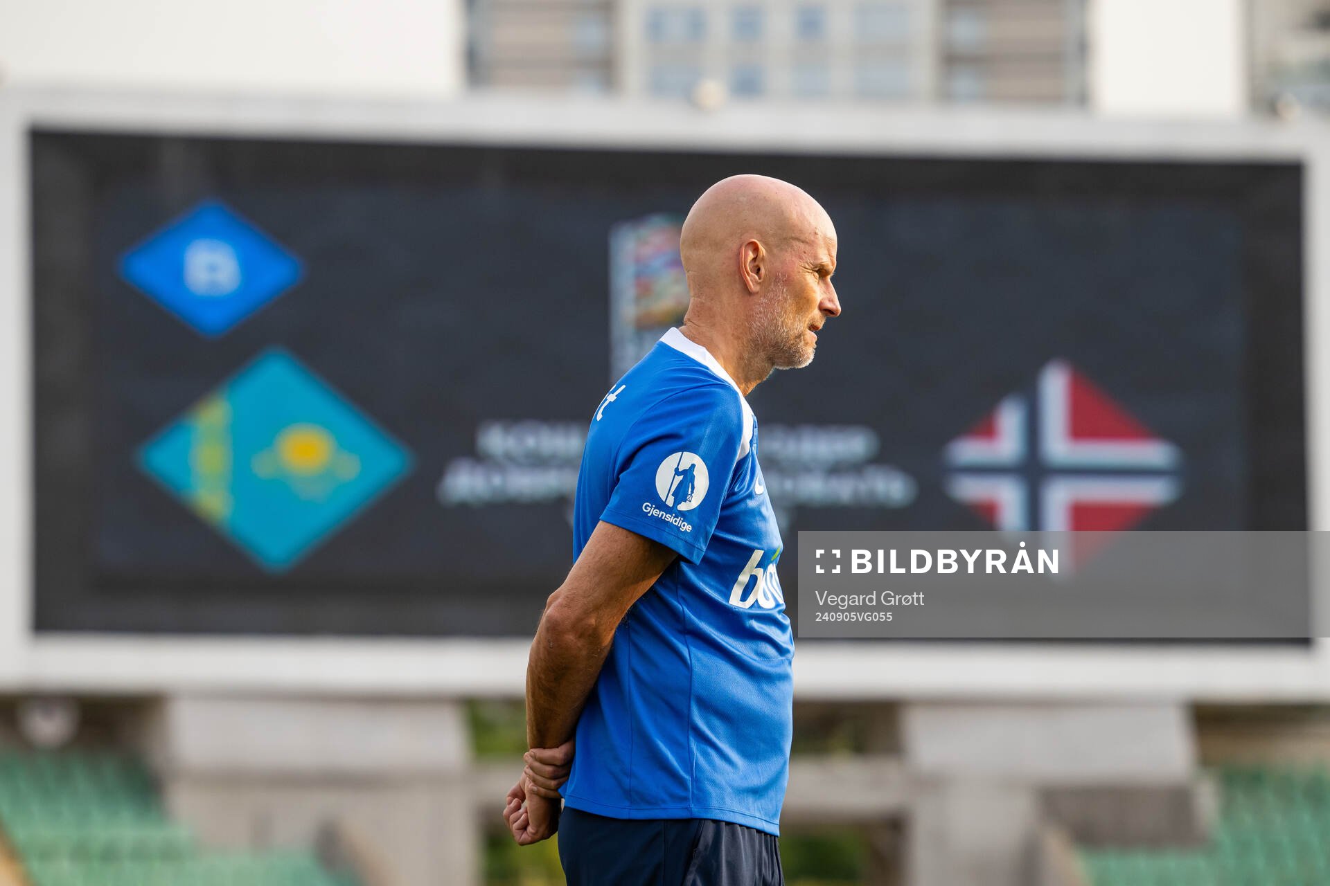 Ståle Solbakken, head coach of the Norwegian national