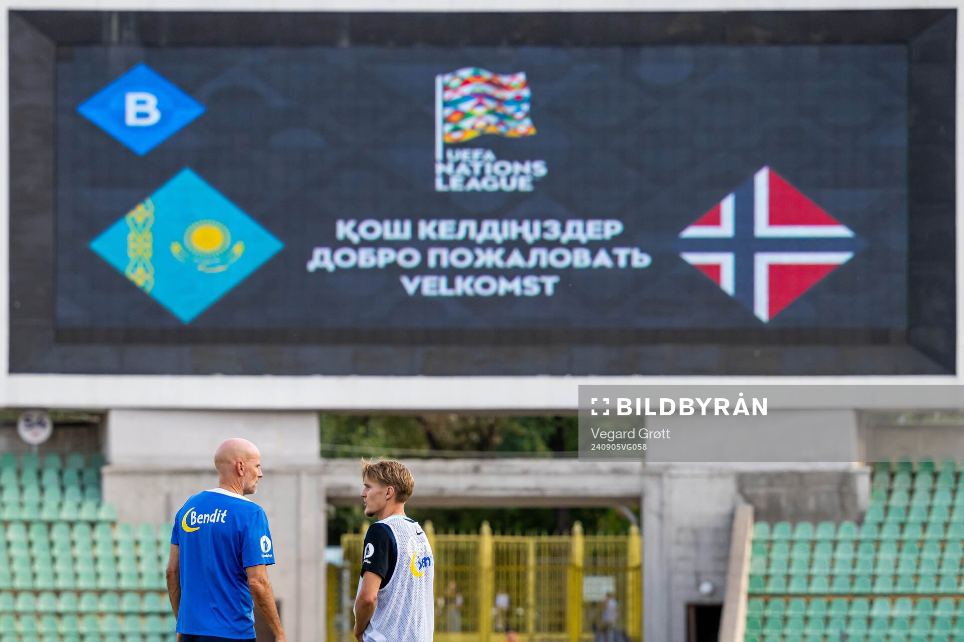 Ståle Solbakken, head coach of the Norwegian national
