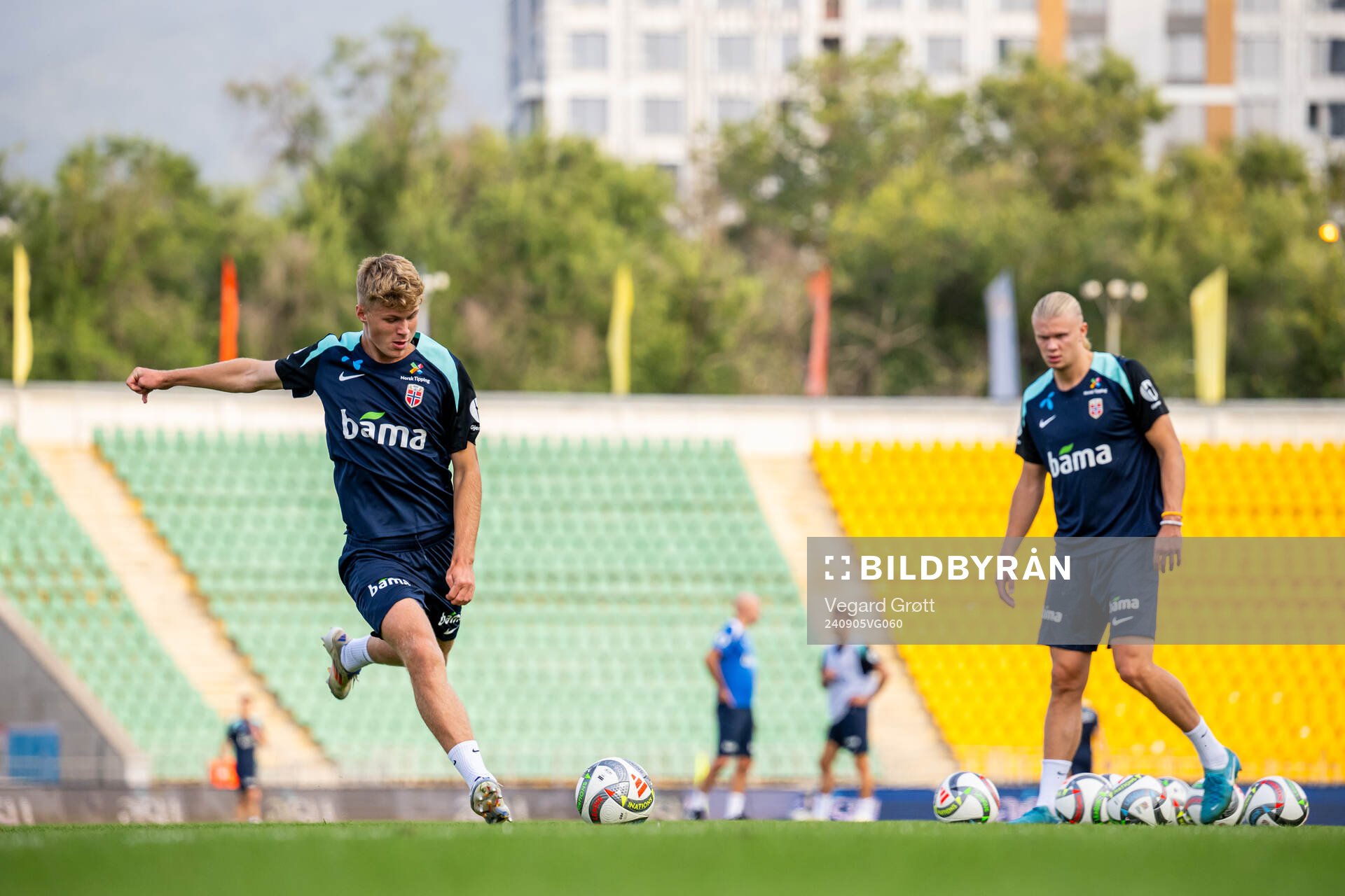 Sindre Walle Egeli of the Norwegian national football team