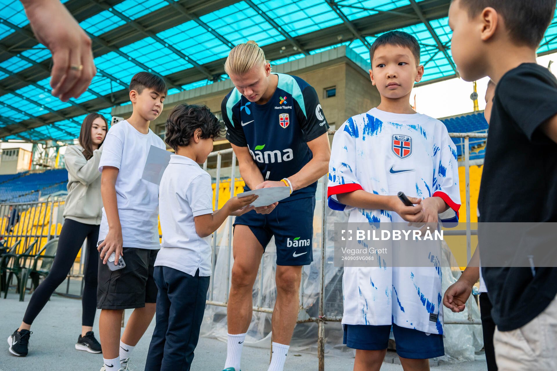 Erling Braut Haaland of the Norwegian national football