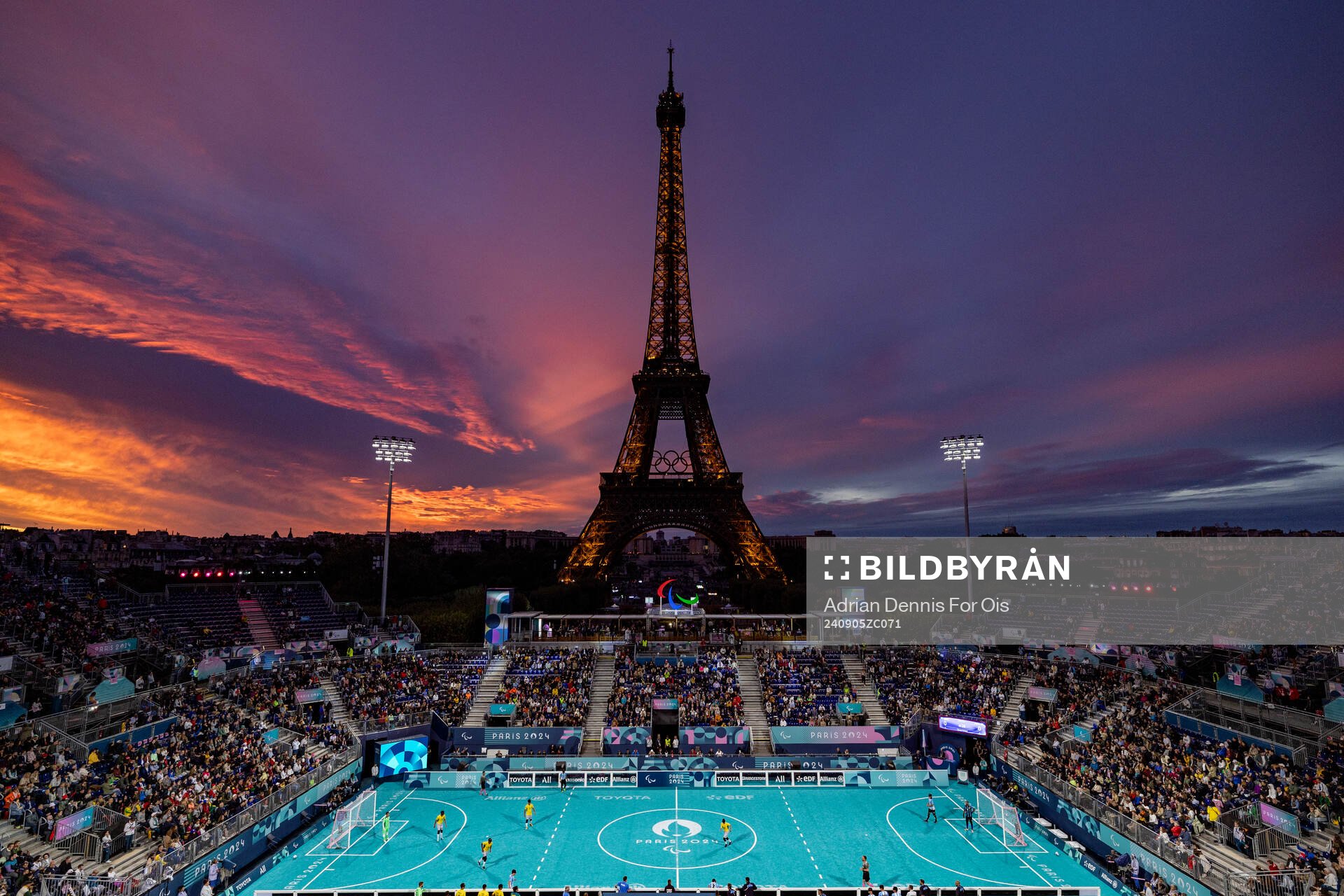 A handout photo made available by the Olympic Information