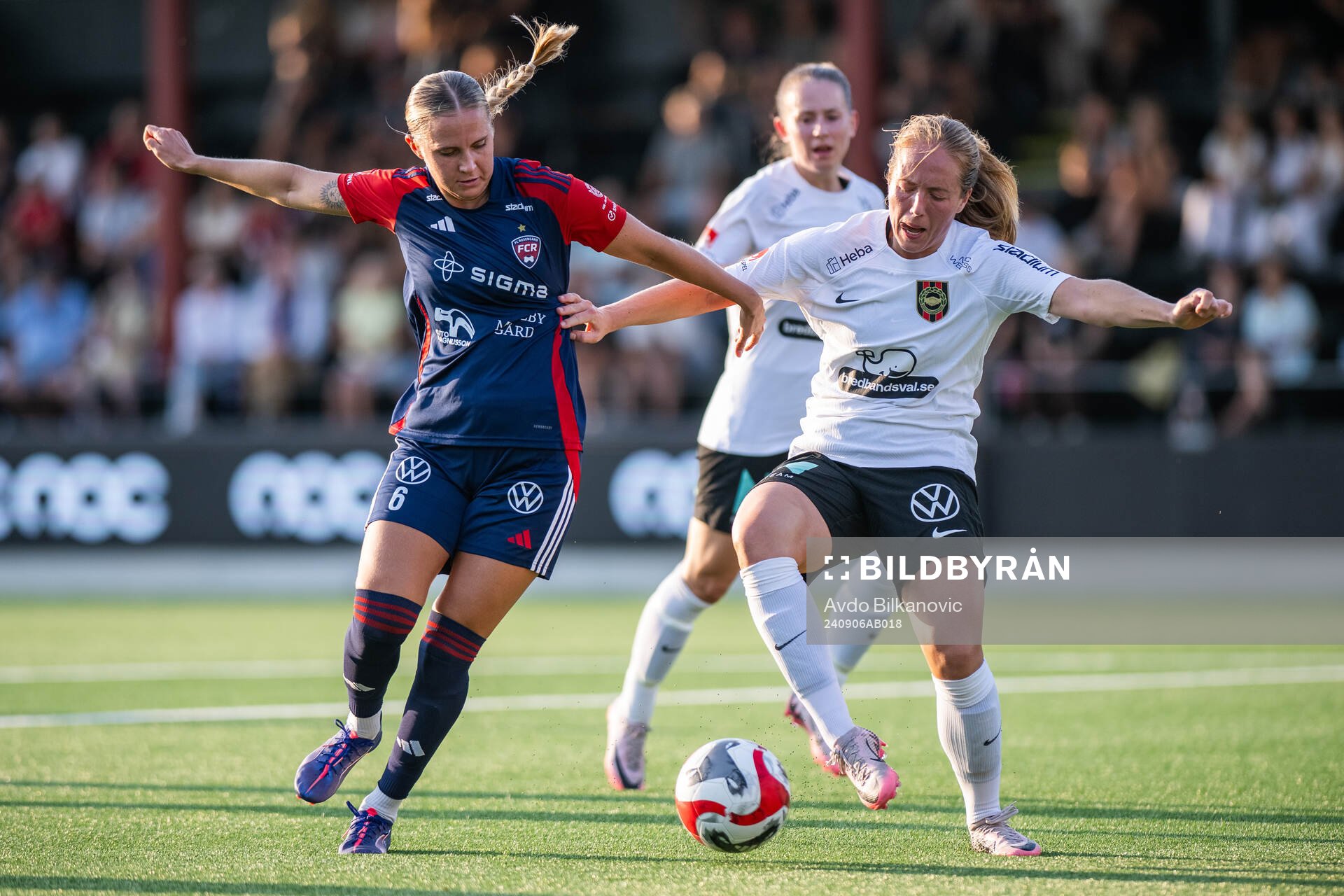 FC Rosengårds Ria Noora Minerva Öling och Brommapojkarnas