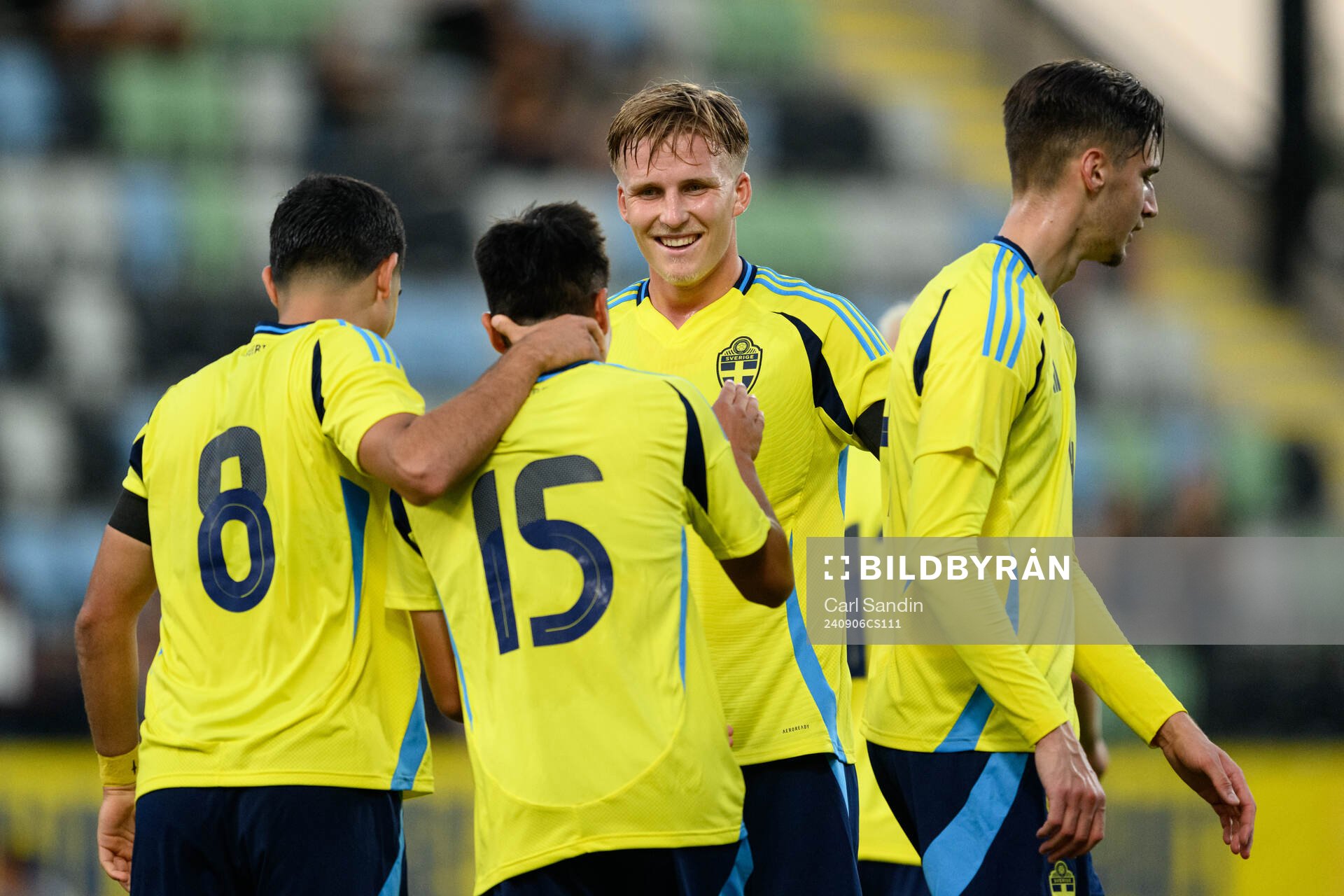 Casper Widell of Sweden celebrates