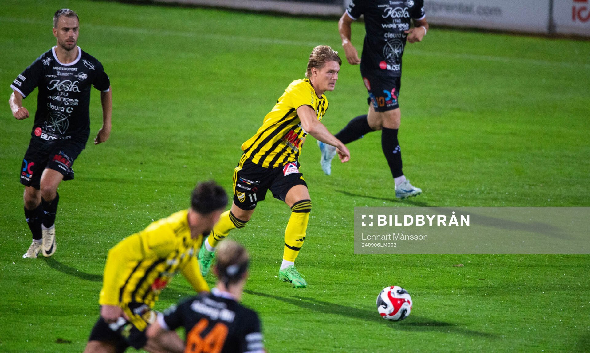 IFK Hässleholms Kasper Månsson i matchen i division 2