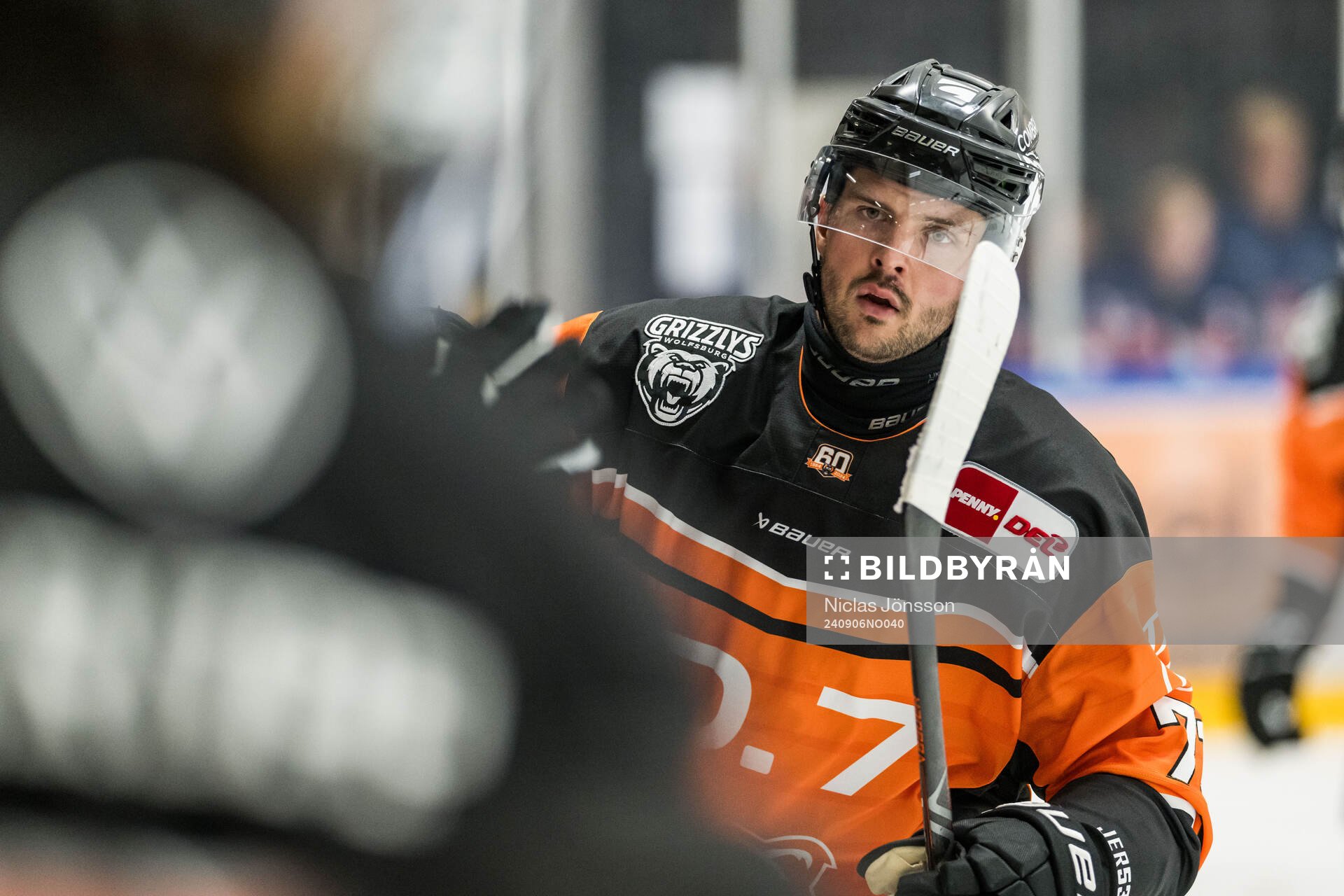 Wolfsburgs Justin Feser jublar