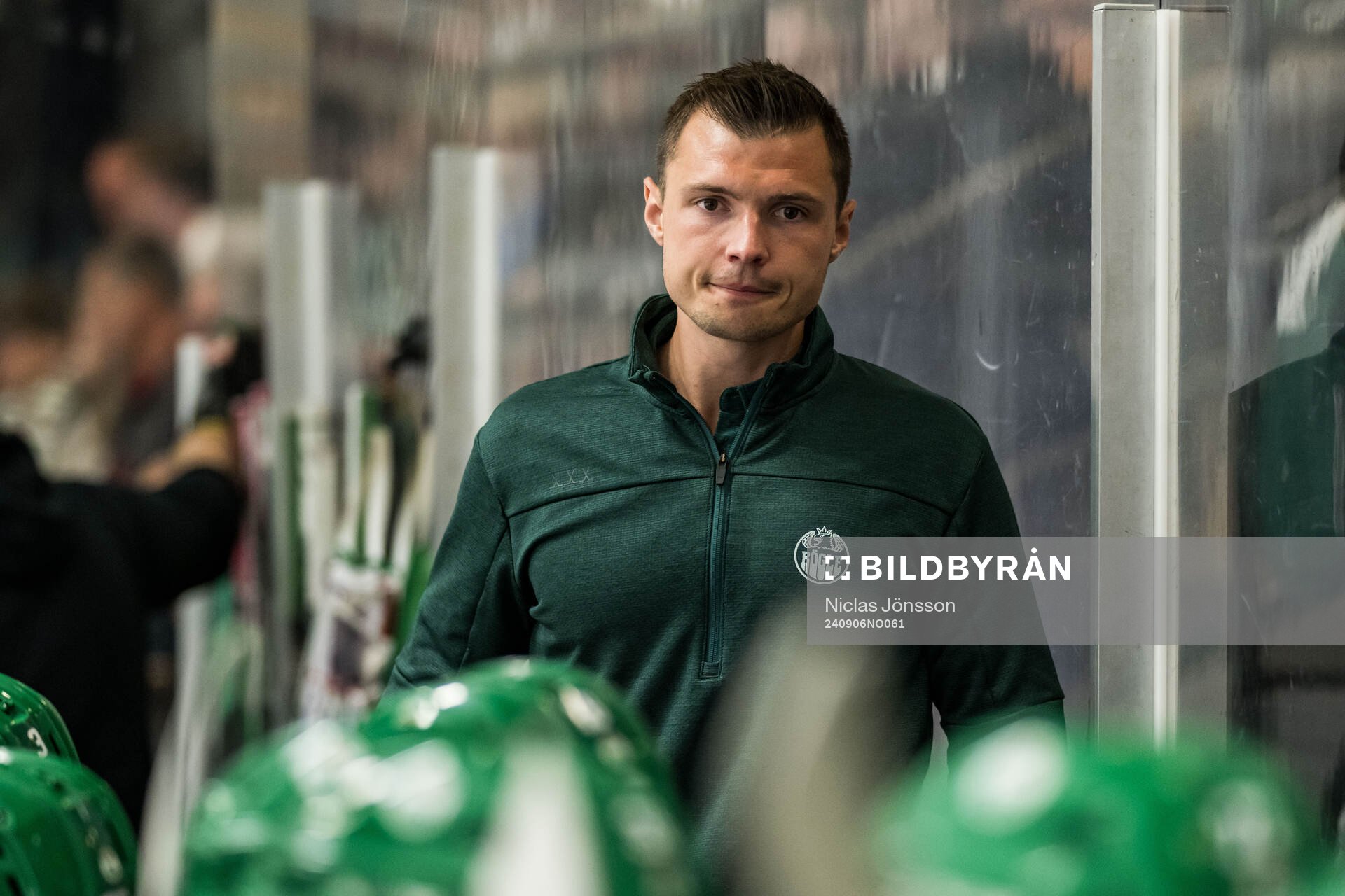 Rögles assisterande tränare Max Bohlin