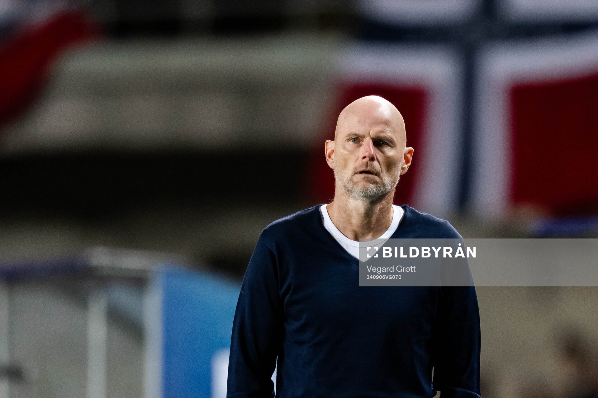 Head coach Ståle Solbakken of Norway