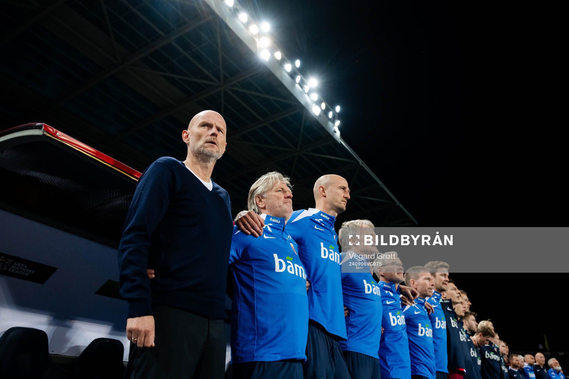 Head coach Ståle Solbakken of Norway