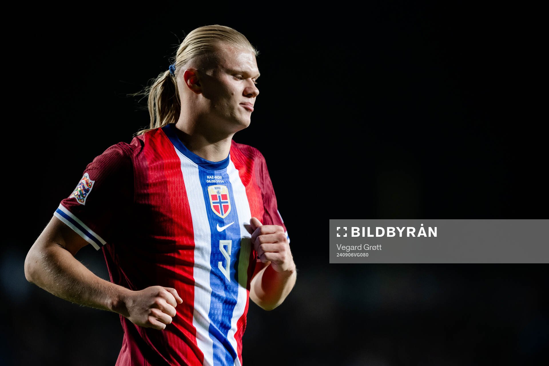 Erling Braut Haaland of Norway